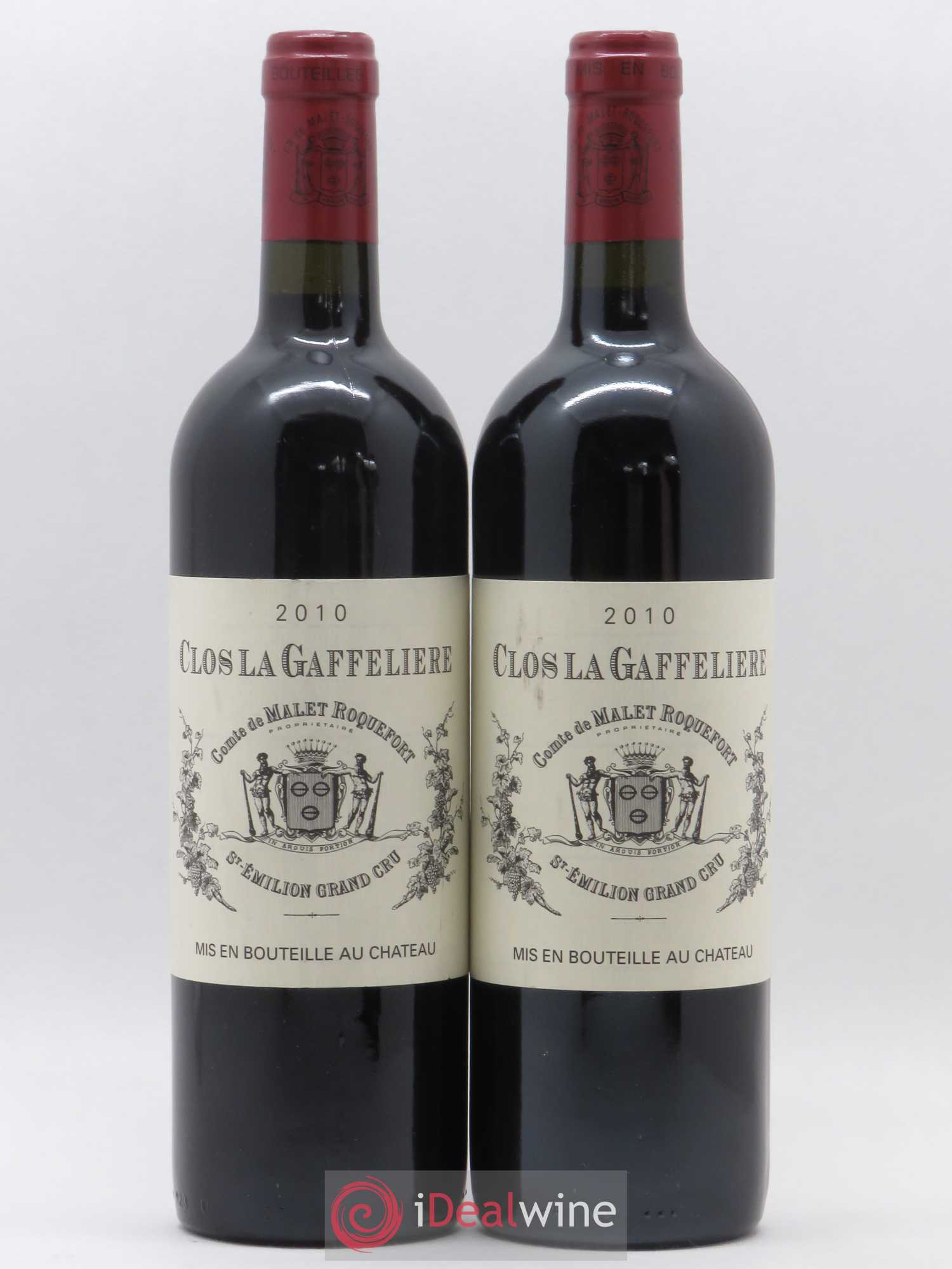 Saint-Émilion Grand Cru Clos La Gaffelière 2010 - Posten von 2 Flaschen - 0