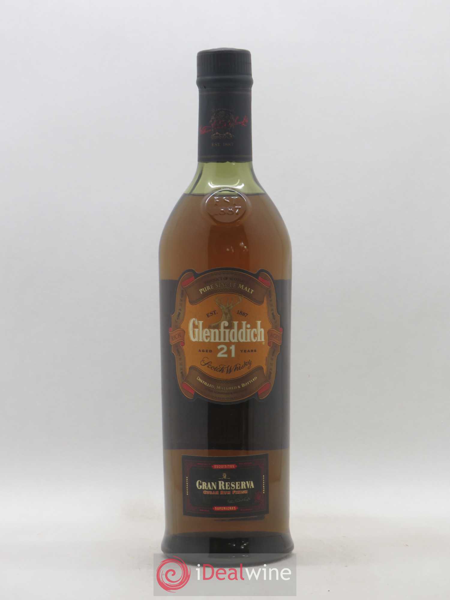 Whisky Glenfiddich 21 years Of. Rum Cask Finish - Posten von 1 Flasche - 0