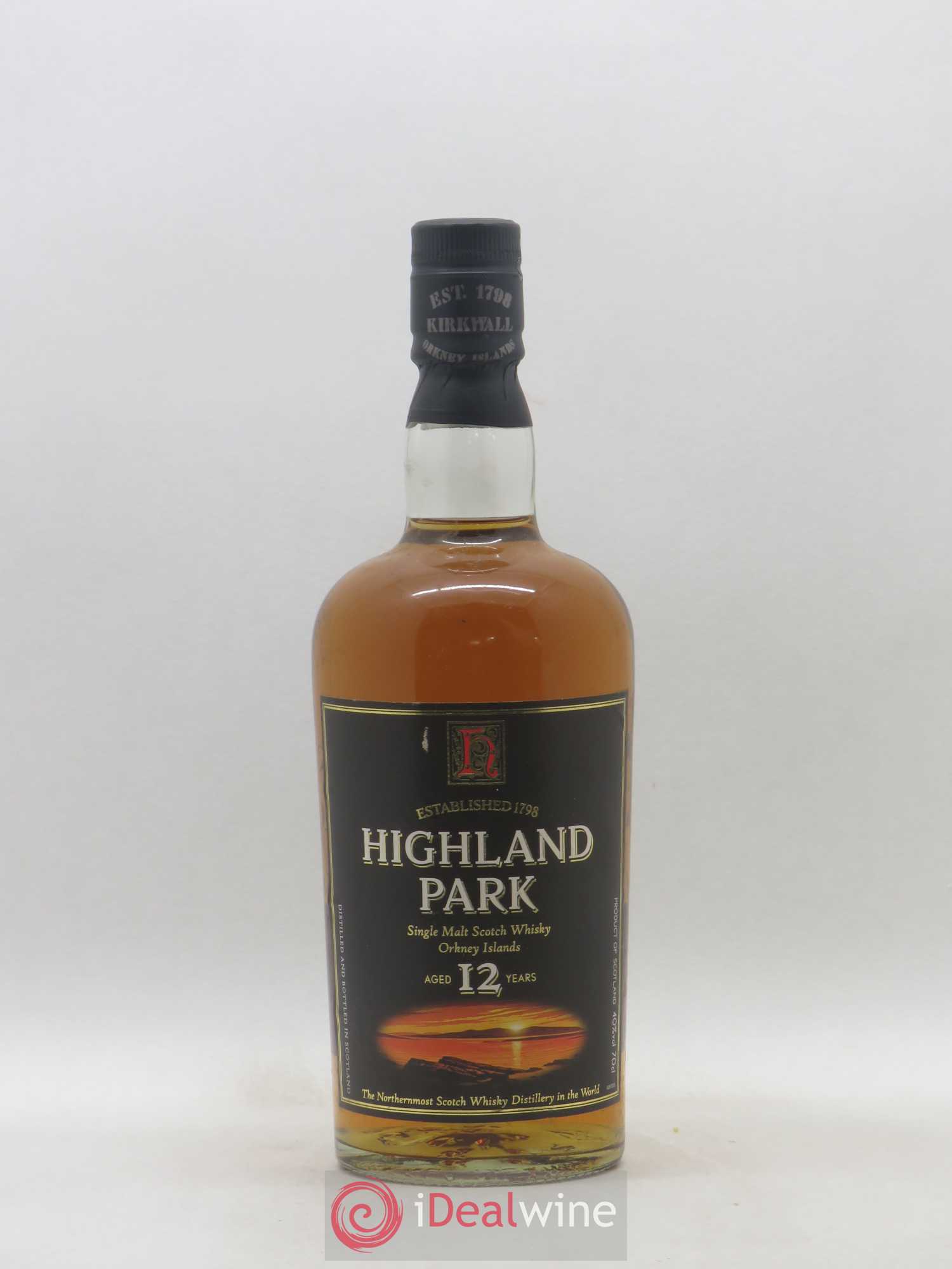Whisky Highland Park 12 years - Posten von 1 Flasche - 0