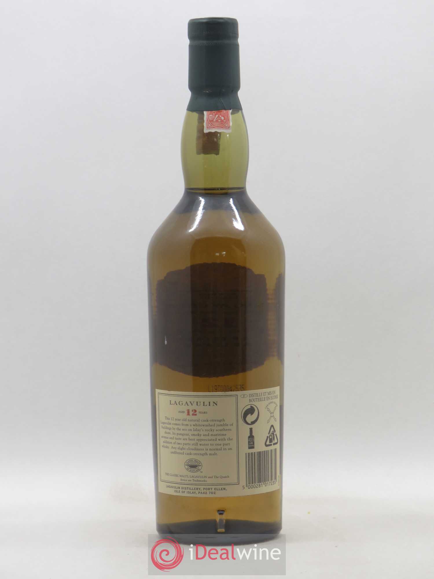 Whisky Lagavulin spécial Release 12 ans cask strength bottled 2002 - Posten von 1 Flasche - 1