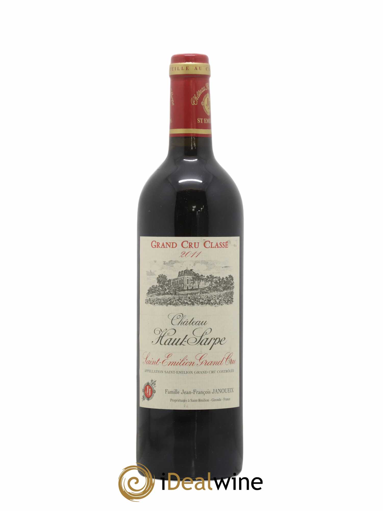 Château Haut Sarpe Grand Cru Classé 2011 - Lot de 1 bouteille - 0