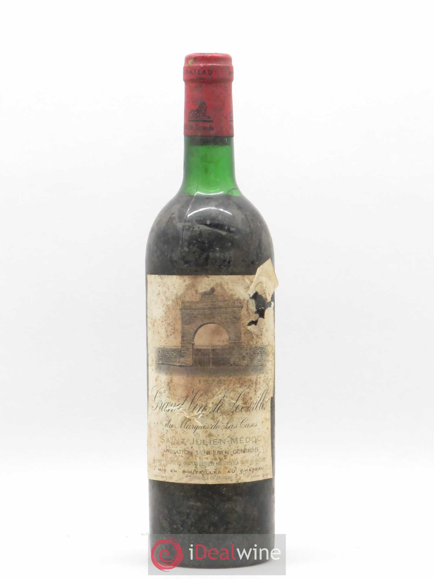 Château Léoville Las Cases 2ème Grand Cru Classé 1974 - Lot de 1 bouteille - 0