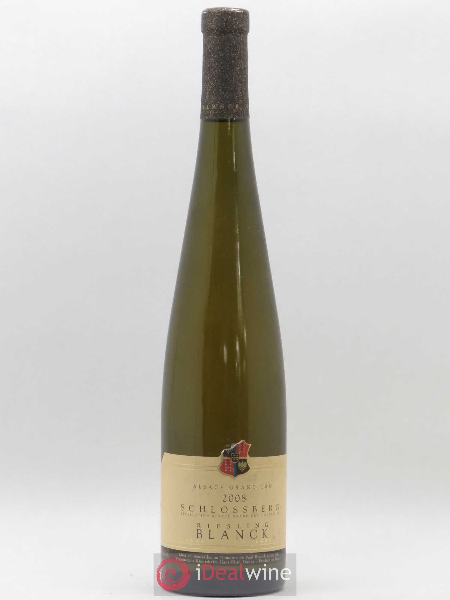 Riesling Grand Cru Schlossberg Maison Blanck 2008 - Posten von 1 Flasche - 0