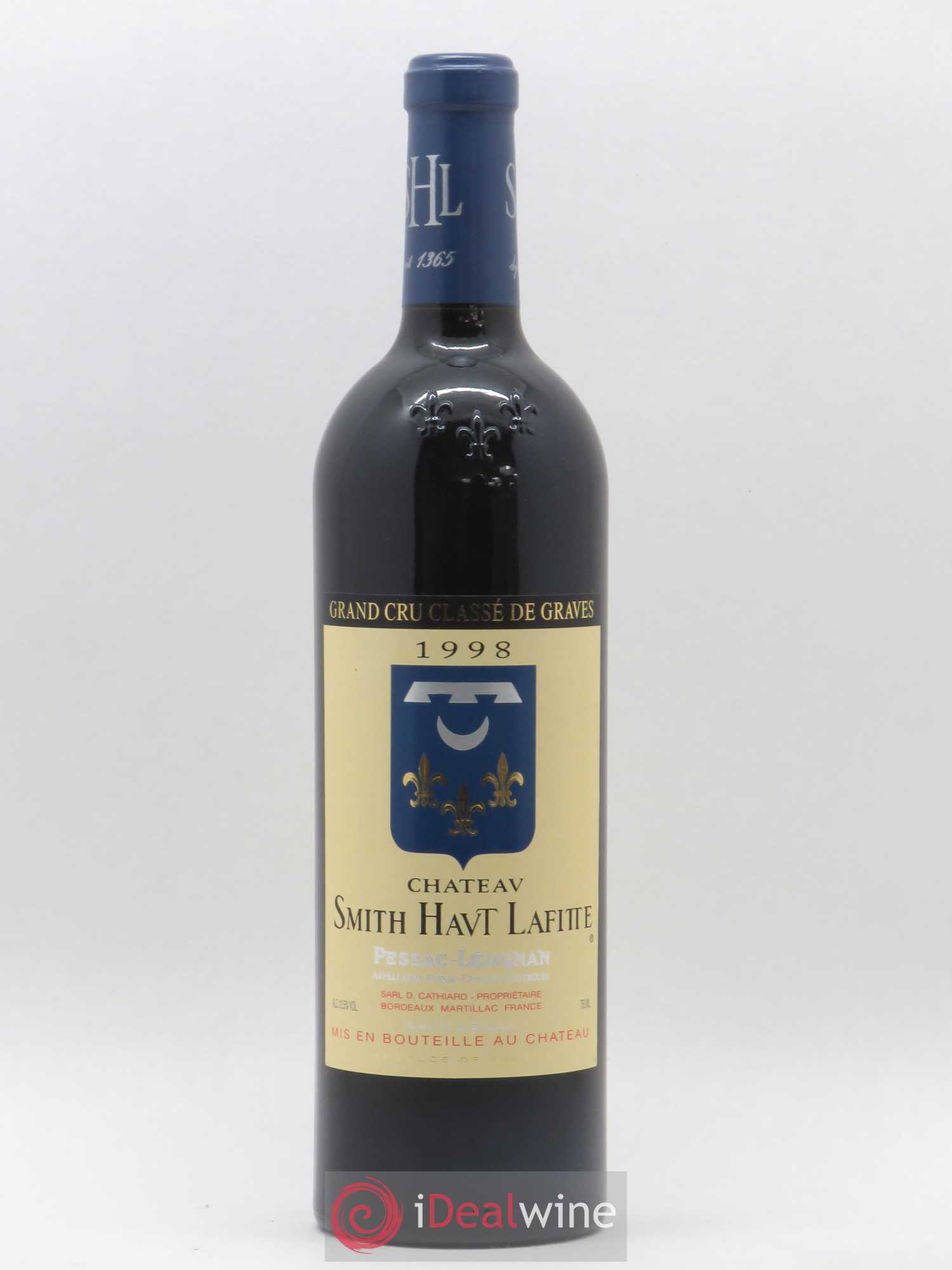 Château Smith Haut Lafitte Cru Classé de Graves 1998 - Lot de 1 bouteille - 0