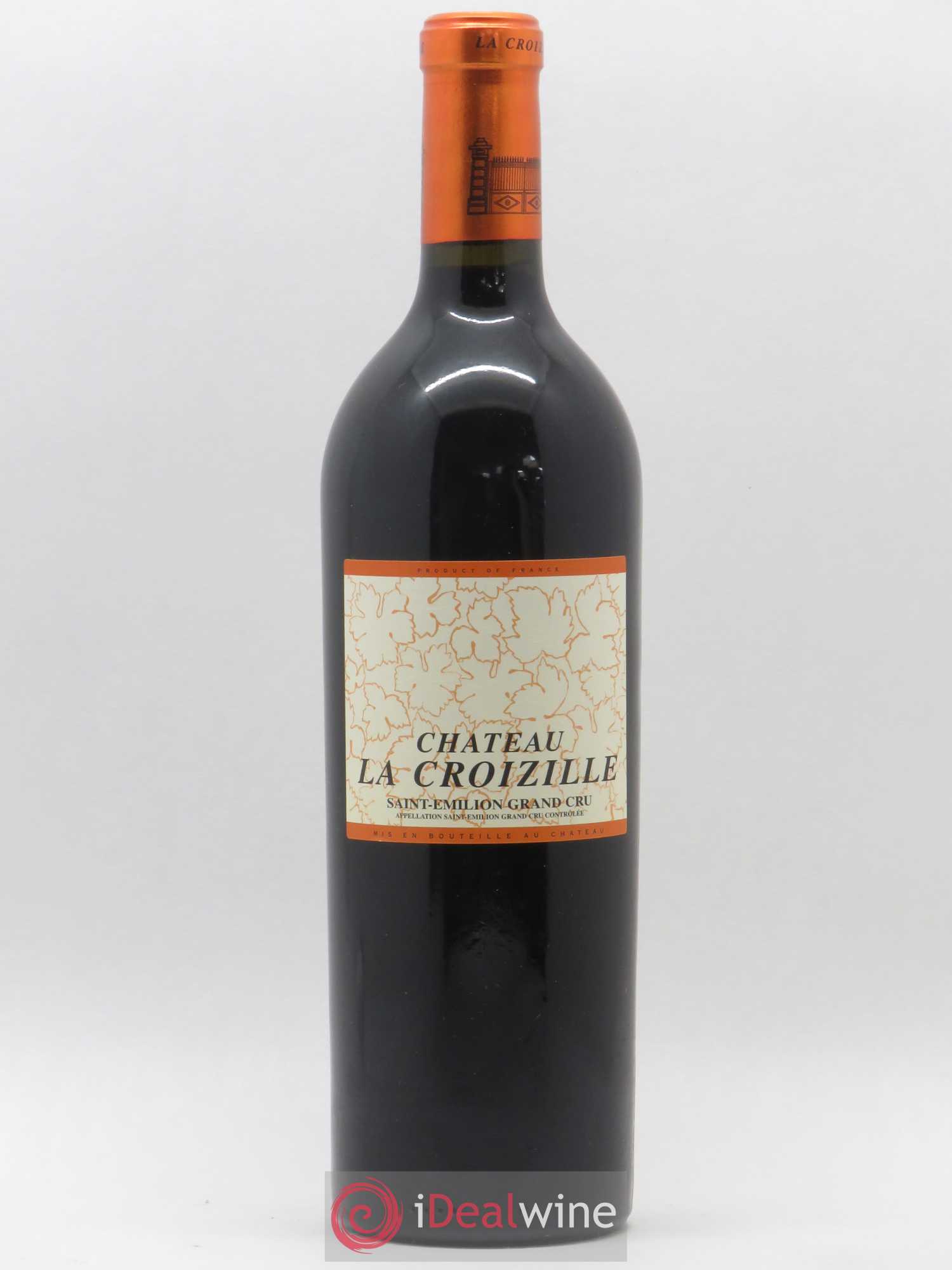 Saint-Émilion Grand Cru Château La Croizille 2005 - Lot de 1 bouteille - 0