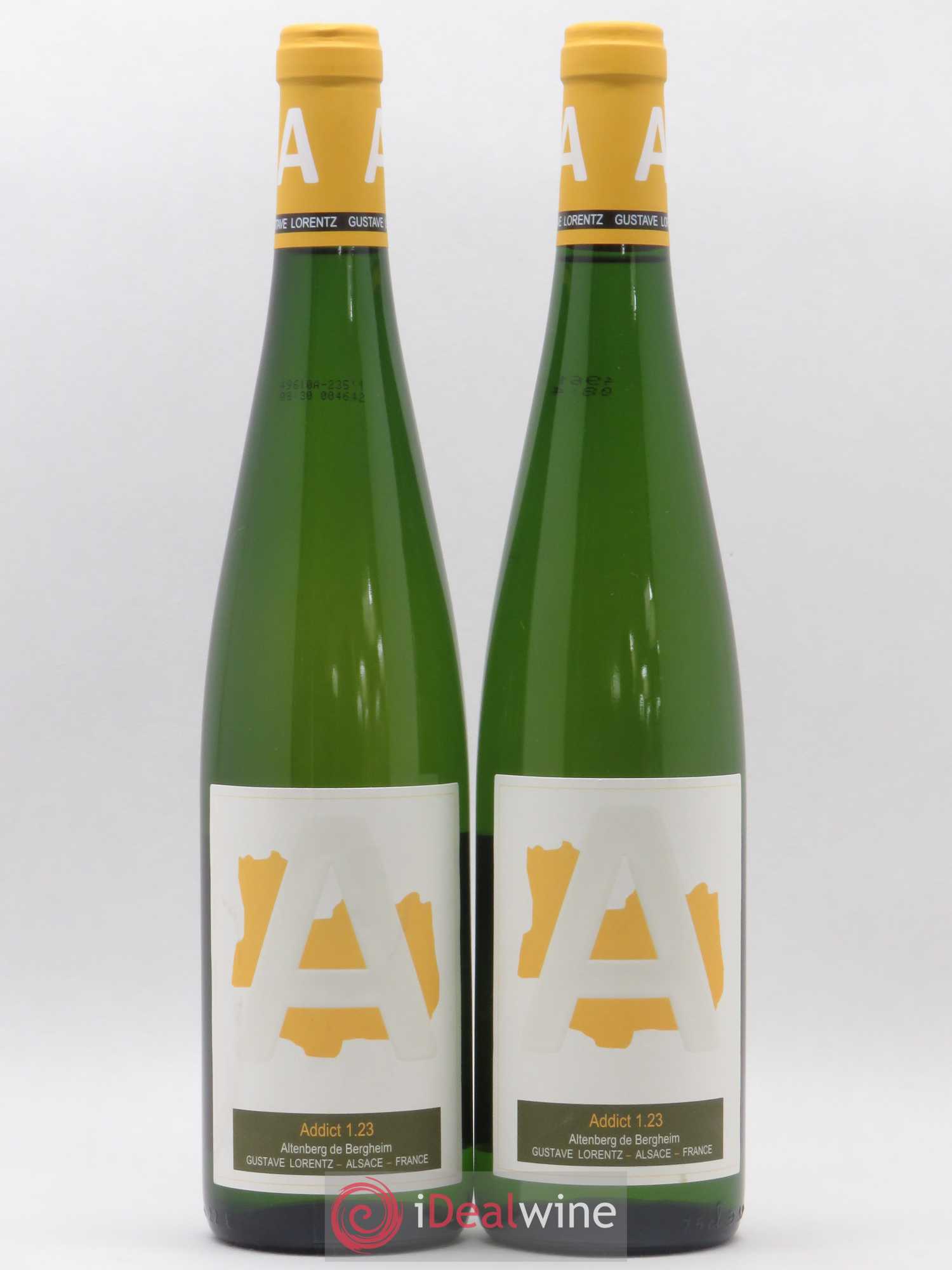 Riesling Grand Cru Altenberg de Bergheim Addict 1.23 Gustave Lorentz 2010 - Lot de 2 bouteilles - 0