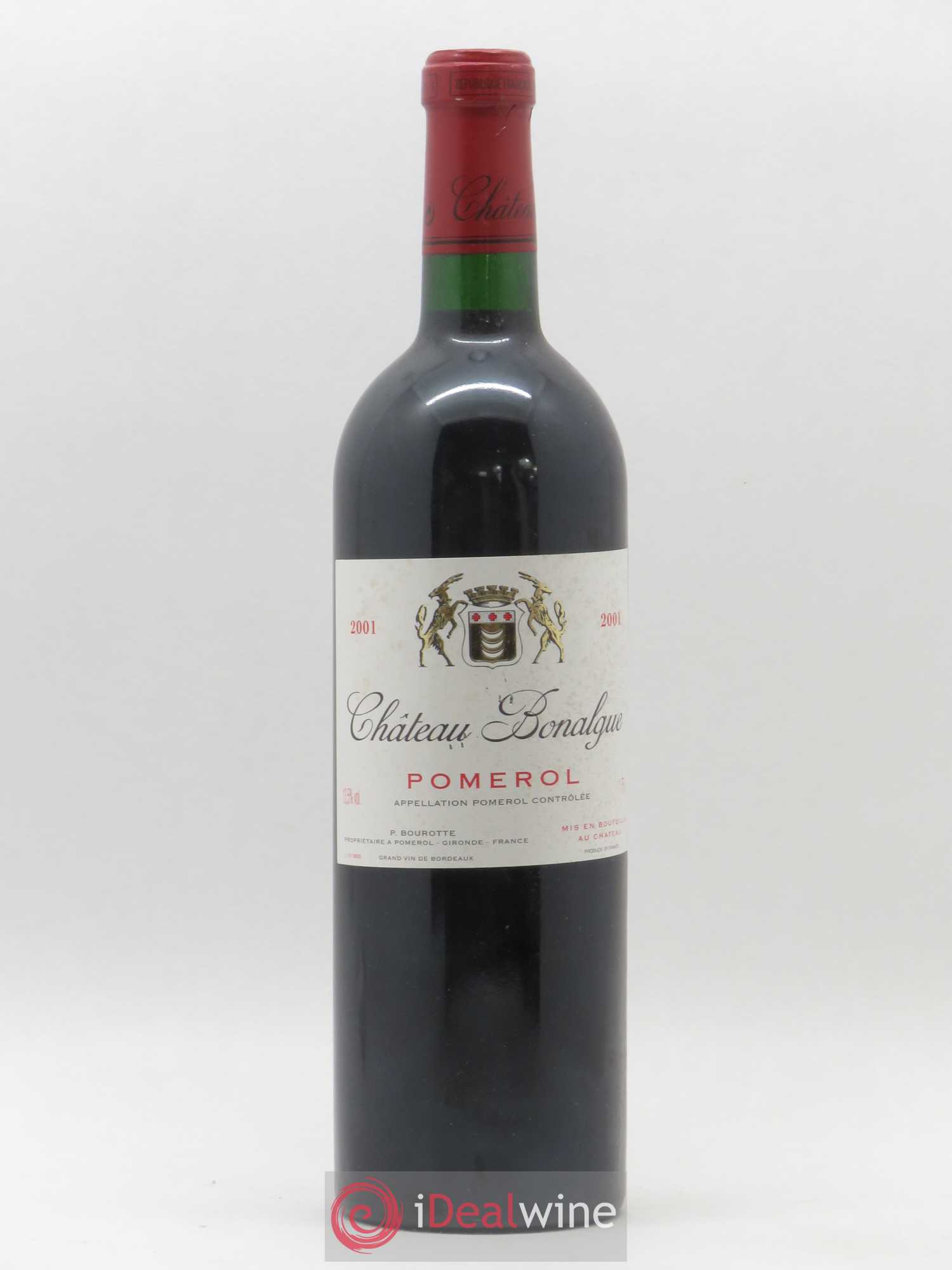 Château Bonalgue 2001 - Lot de 1 bouteille - 0