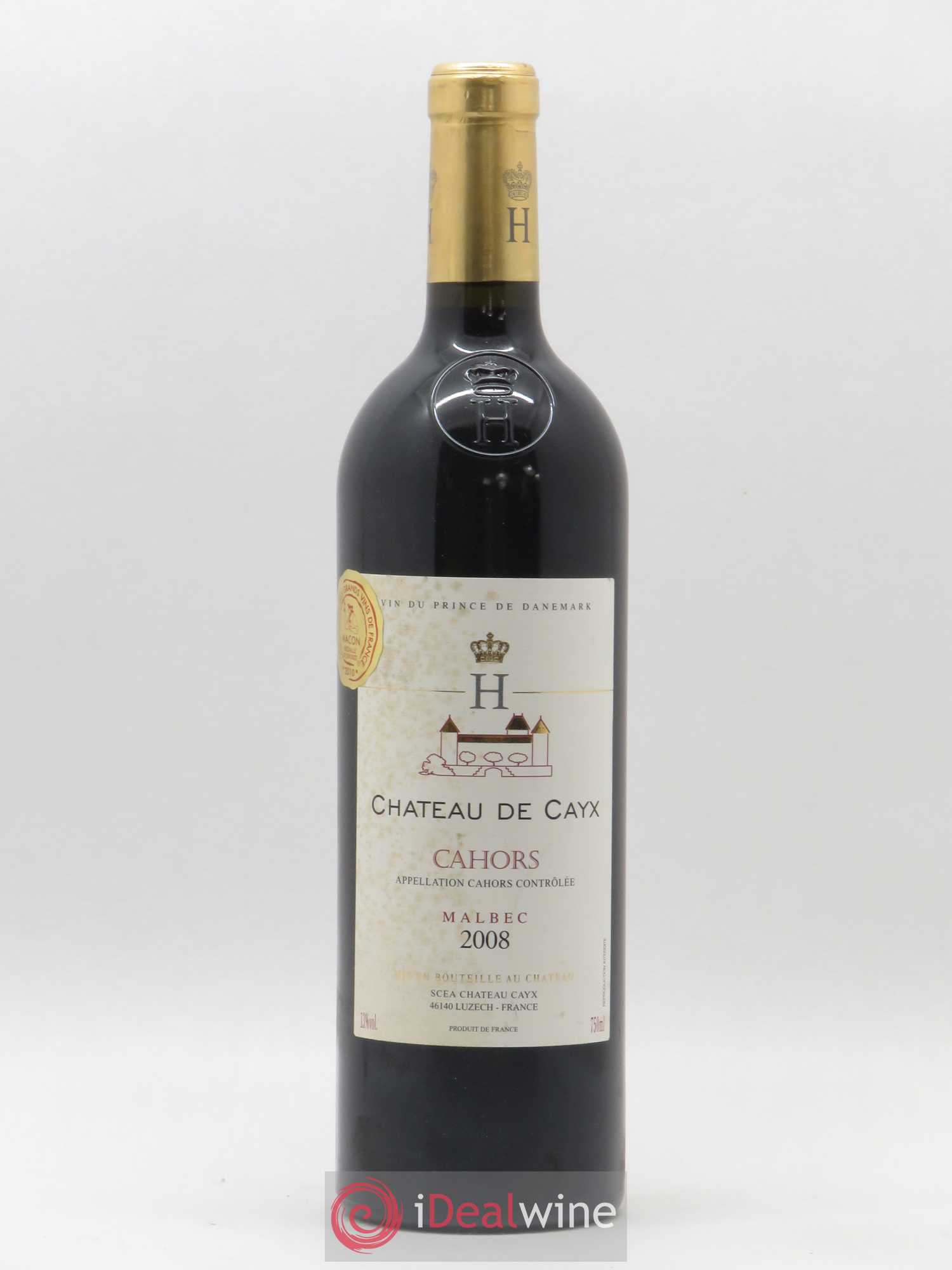 Cahors Malbec Château de Cayx 2008 - Lot of 1 bottle - 0