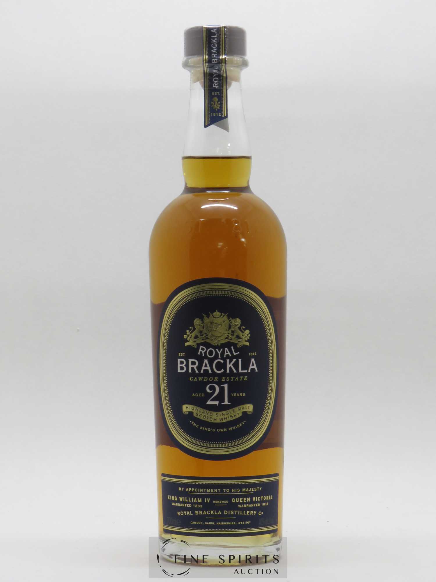 Royal Brackla 21 years Of. The King's Own Whisky - Lot de 1 bouteille - 1