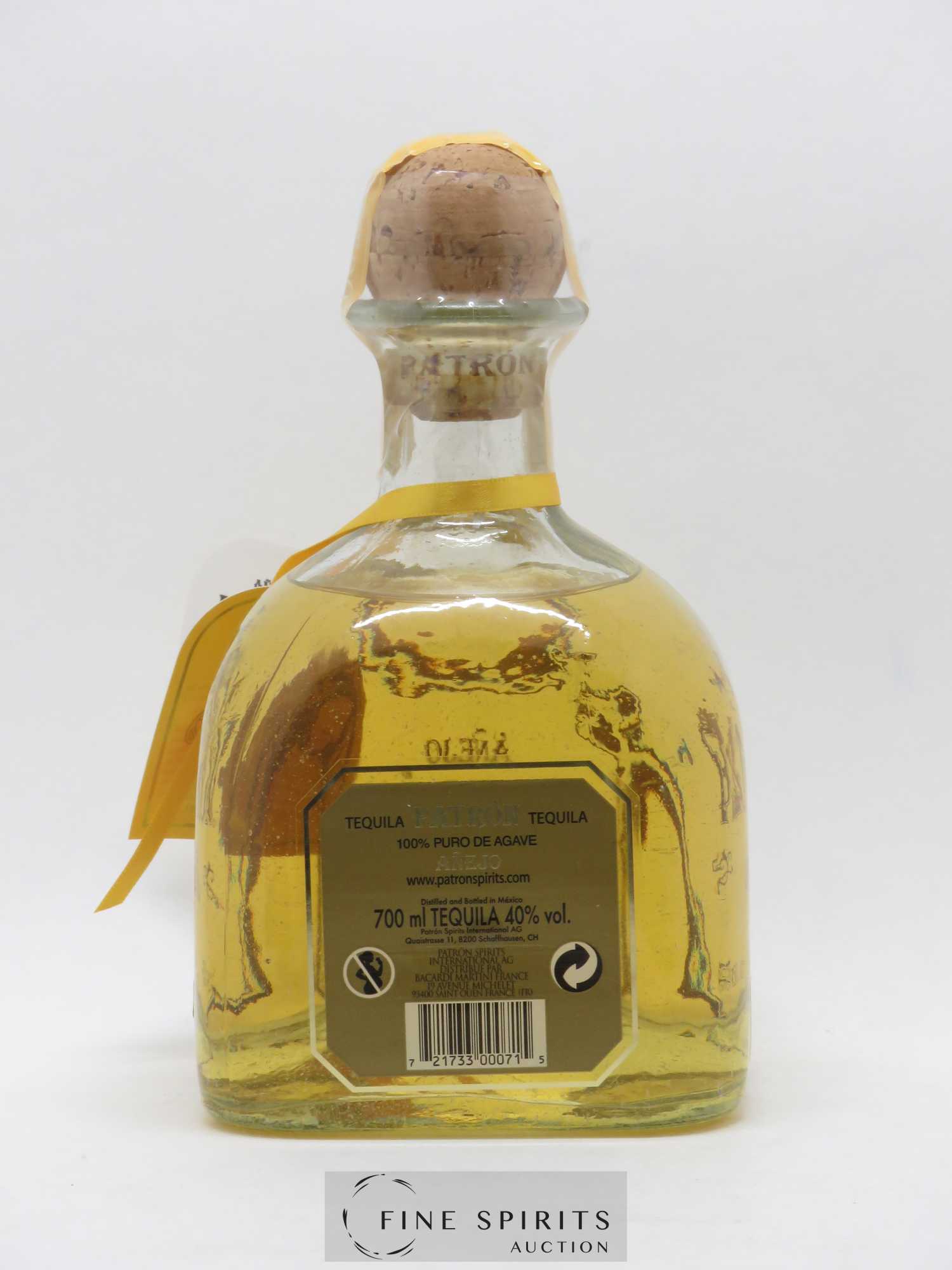 Patrón Of. Añejo CH Import - Lotto di 1 bottiglia - 2