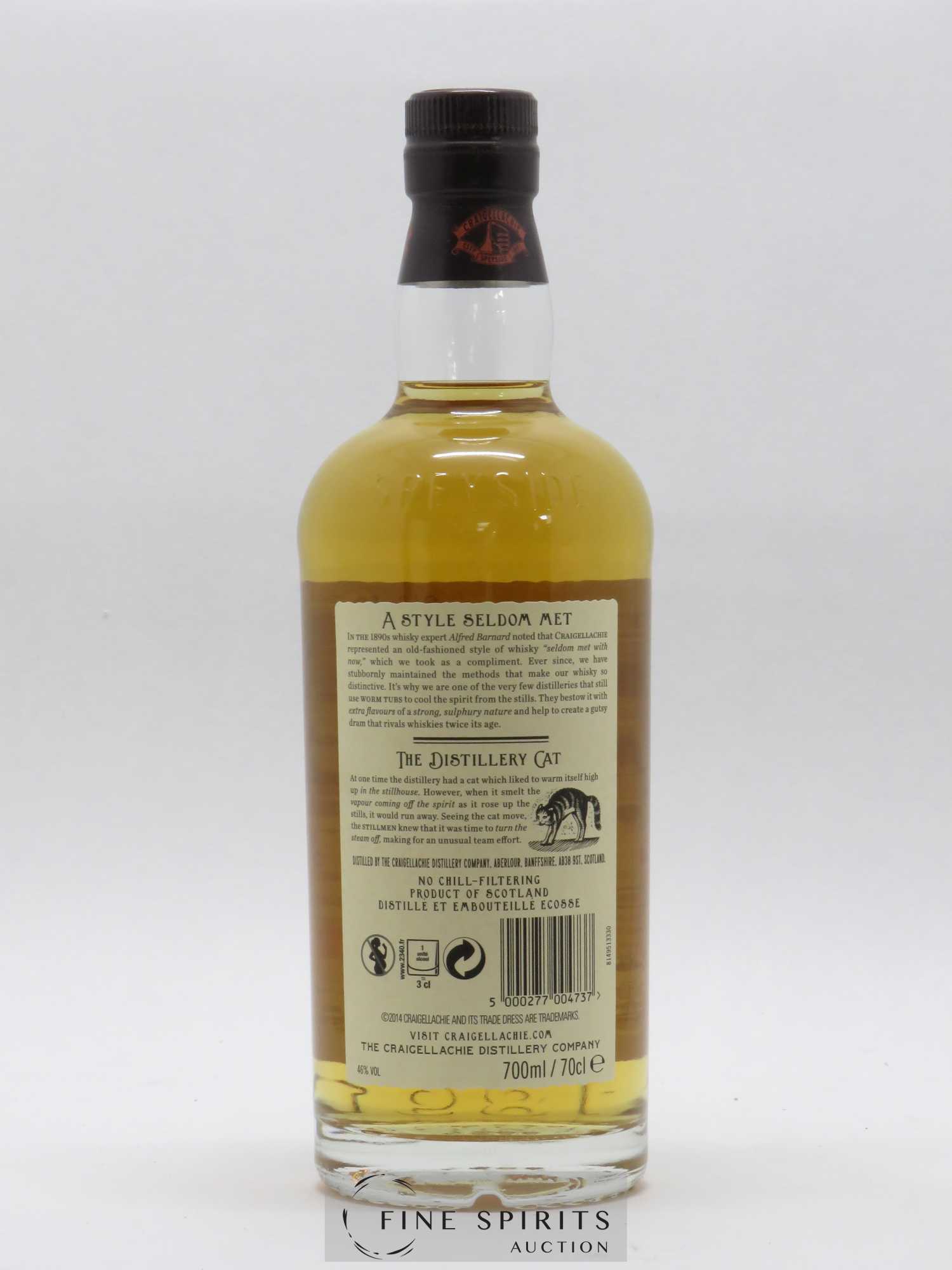Craigellachie 23 years Of. Batch n° 67-KA23 Signature - Lot of 1 bottle - 2