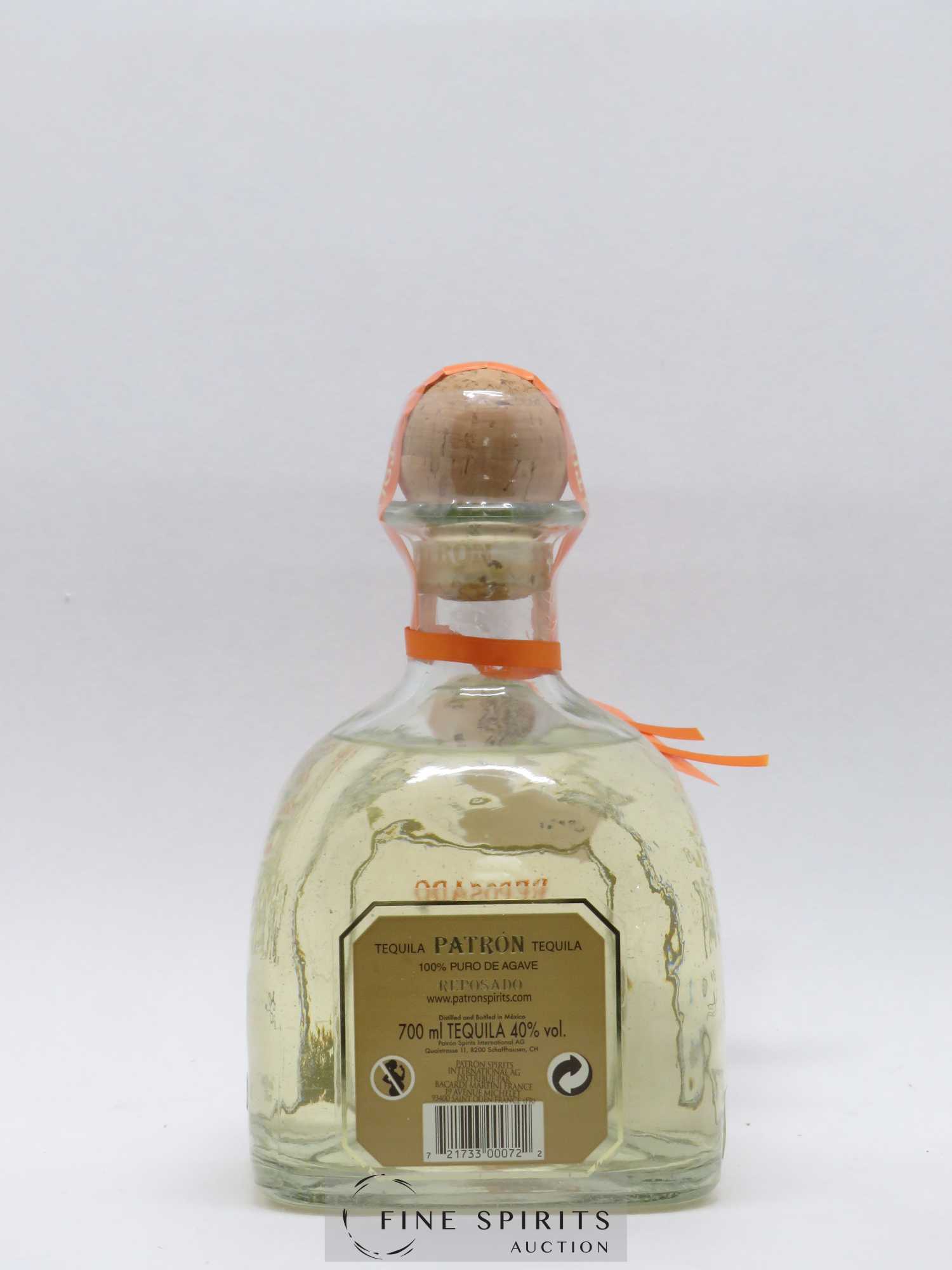 Patrón Of. Reposado 100% de Agave (sans prix de réserve) - Lot de 1 bouteille - 1