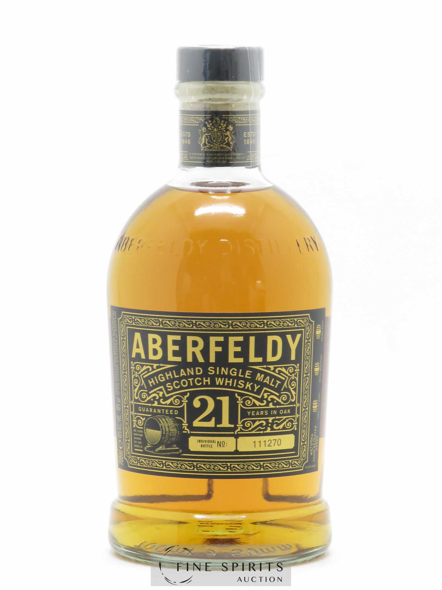 Aberfeldy 21 years Of. - Posten von 1 Flasche - 1