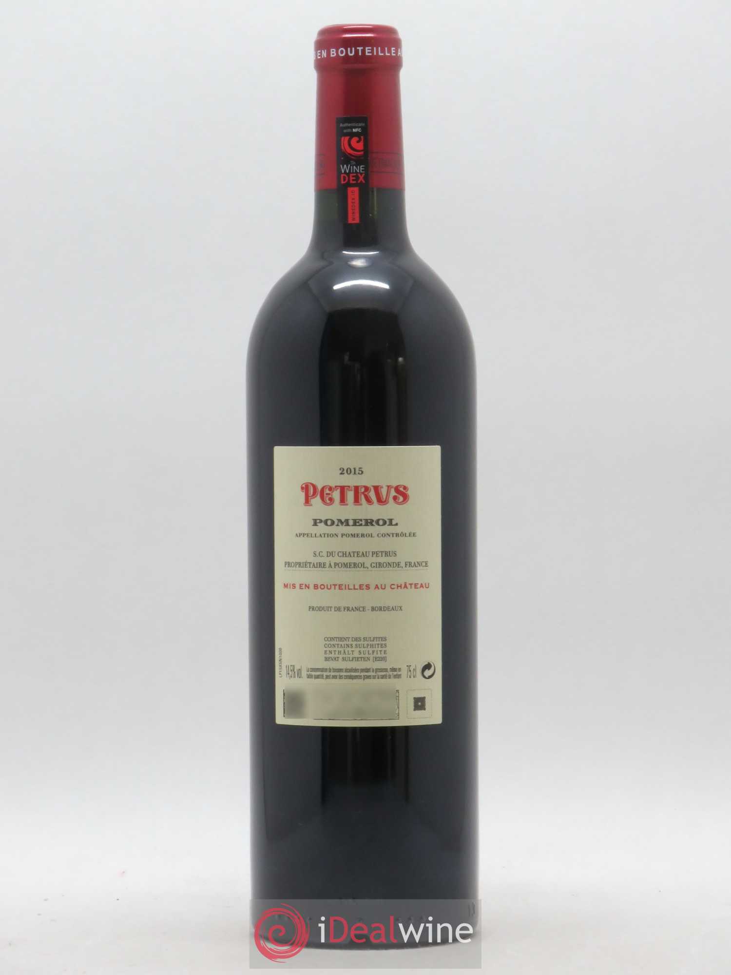 Petrus 2015 - Lot de 1 bouteille - 1
