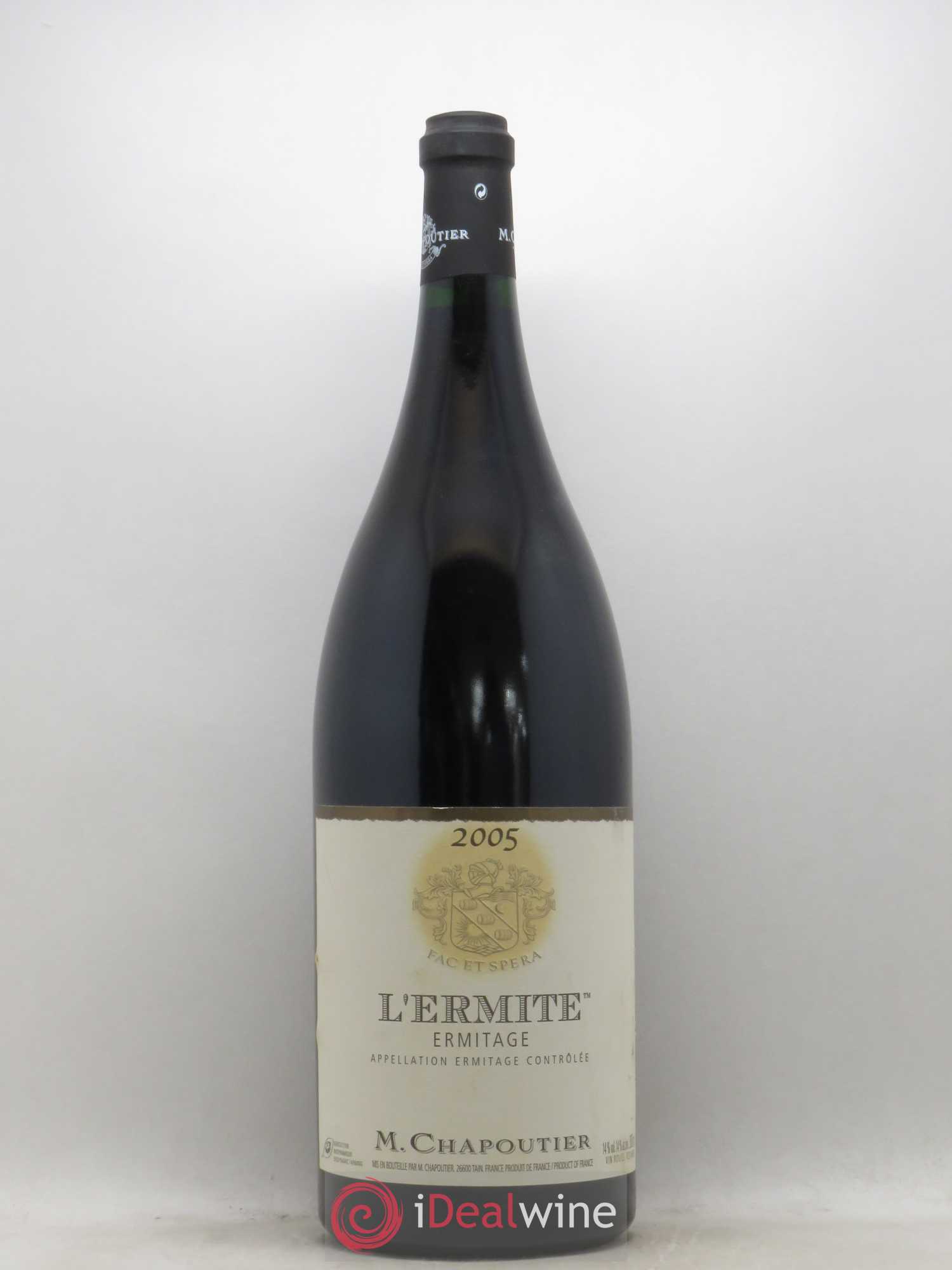 Hermitage Ermitage l'Ermite Chapoutier 2005 - Lot de 1 double magnum - 0