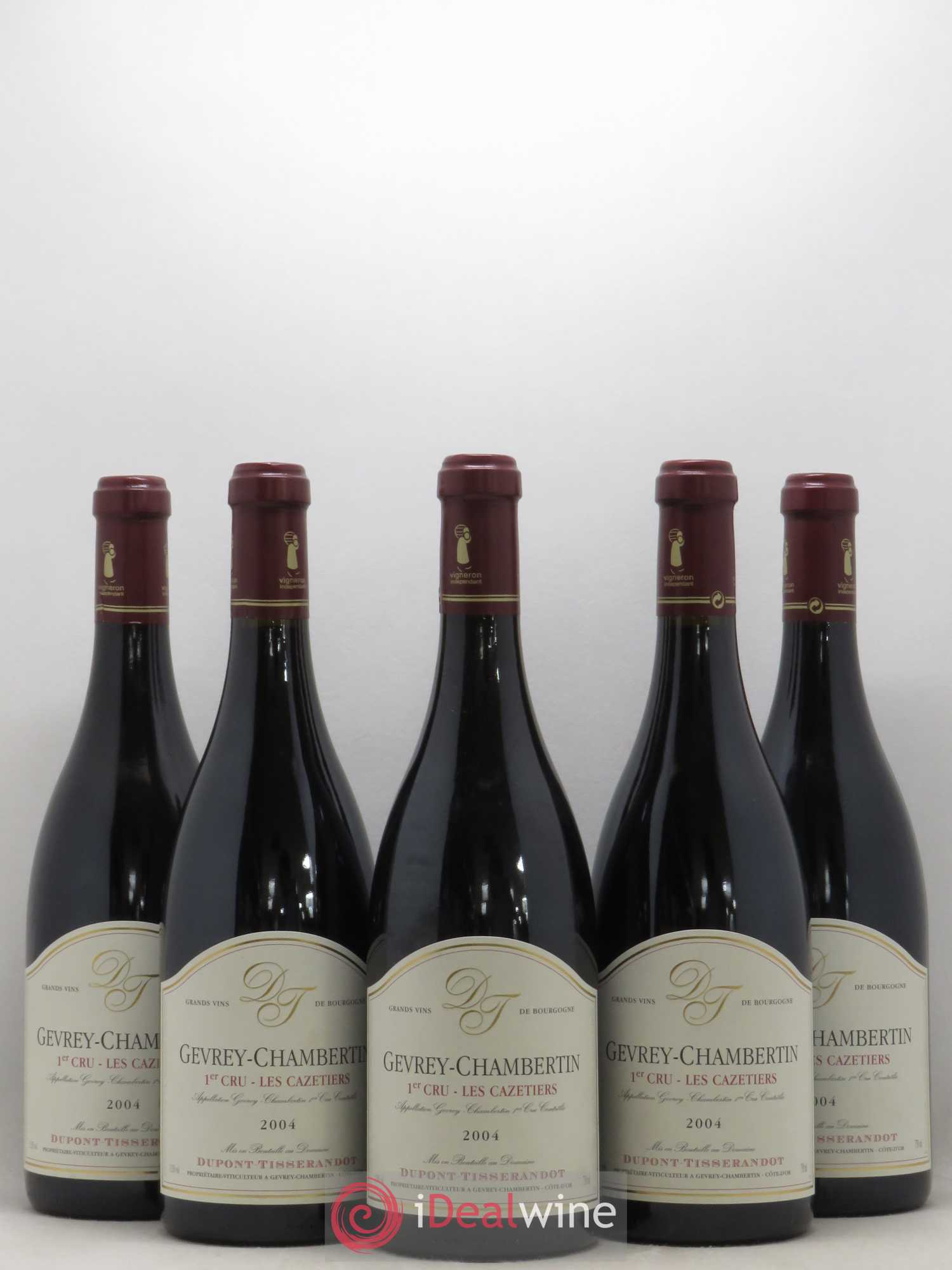 Acheter vin Gevrey-Chambertin 1er Cru Cazetiers Dupont-Tisserandot