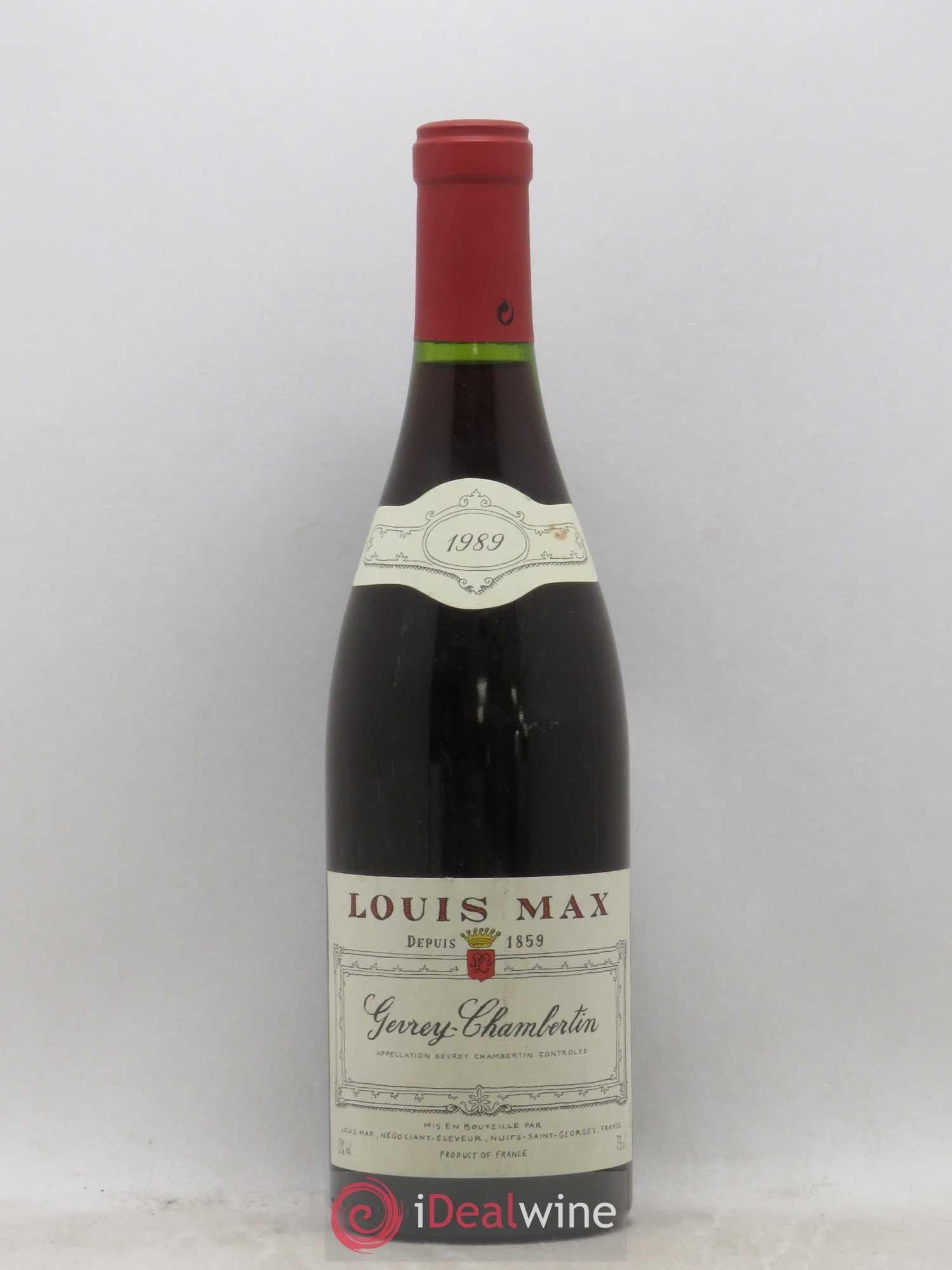 Gevrey-Chambertin Louis Max 1989 - Lot de 1 bouteille - 0