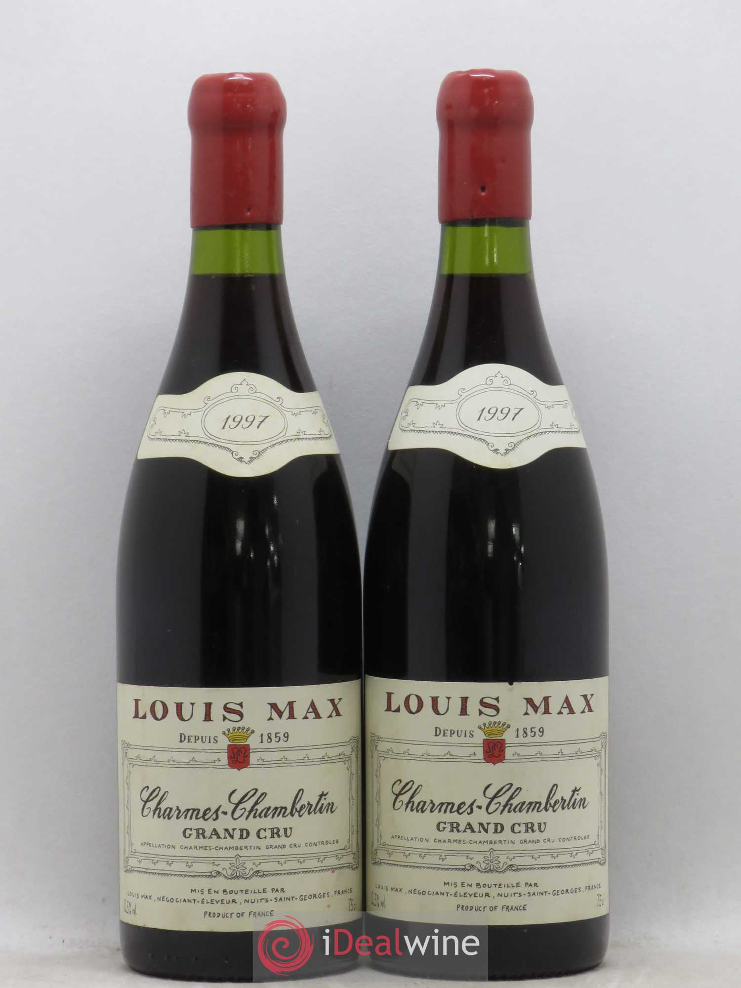 Charmes-Chambertin Grand Cru Louis Max 1997 - Lot de 2 bouteilles - 0