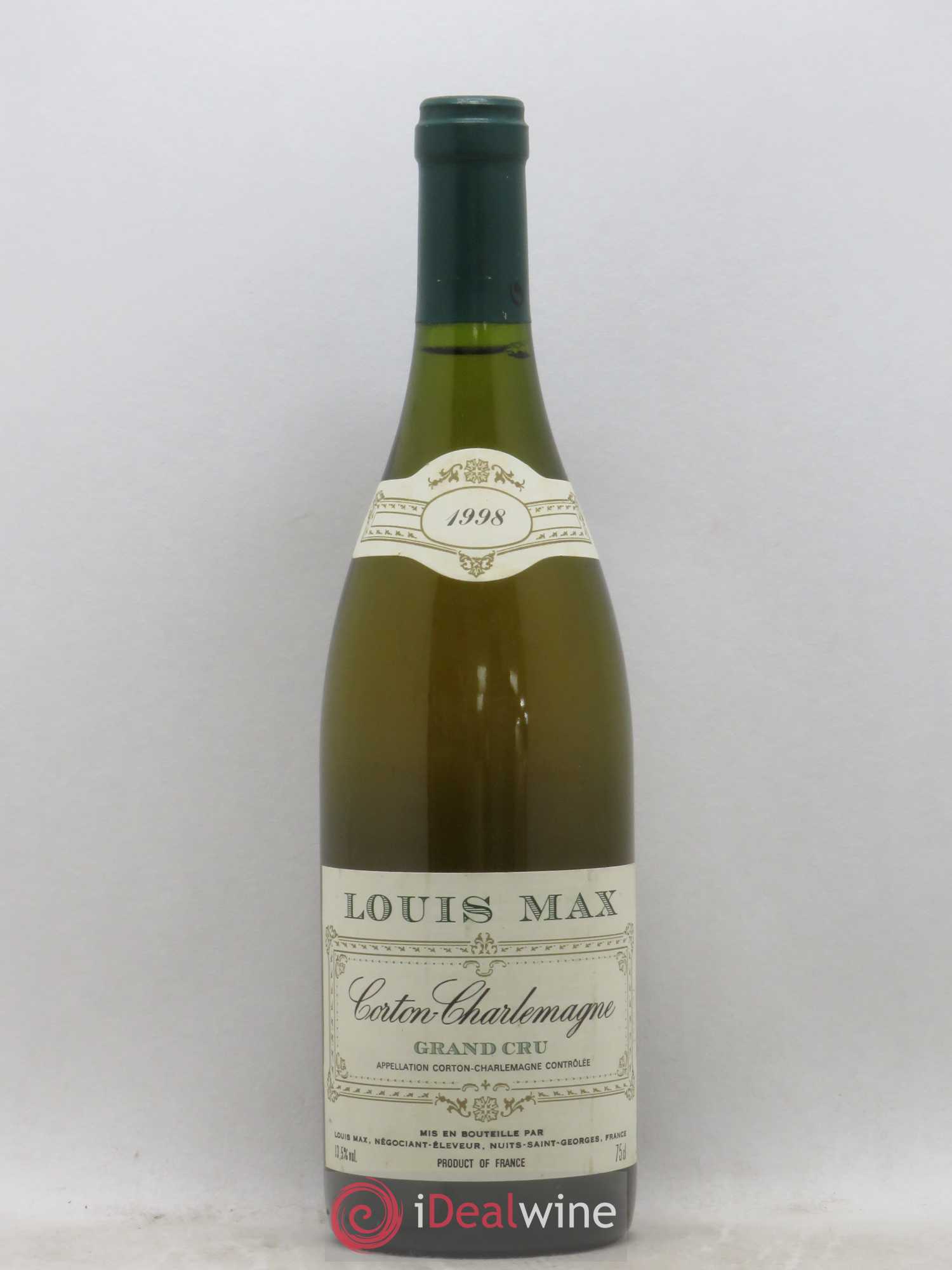 Corton-Charlemagne Grand Cru Louis Max 1998 - Lot de 1 bouteille - 0