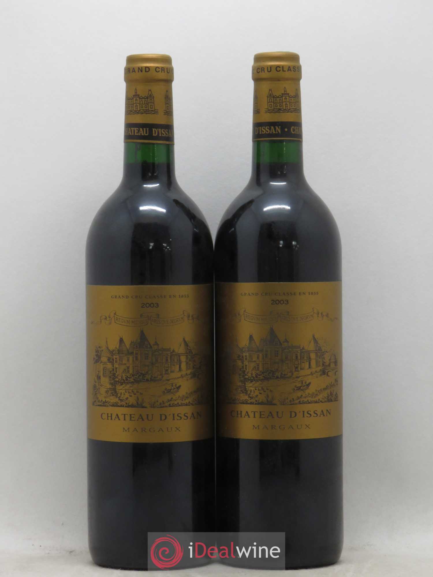 Château d'Issan 3ème Grand Cru Classé 2003 - Lot de 2 bouteilles - 0