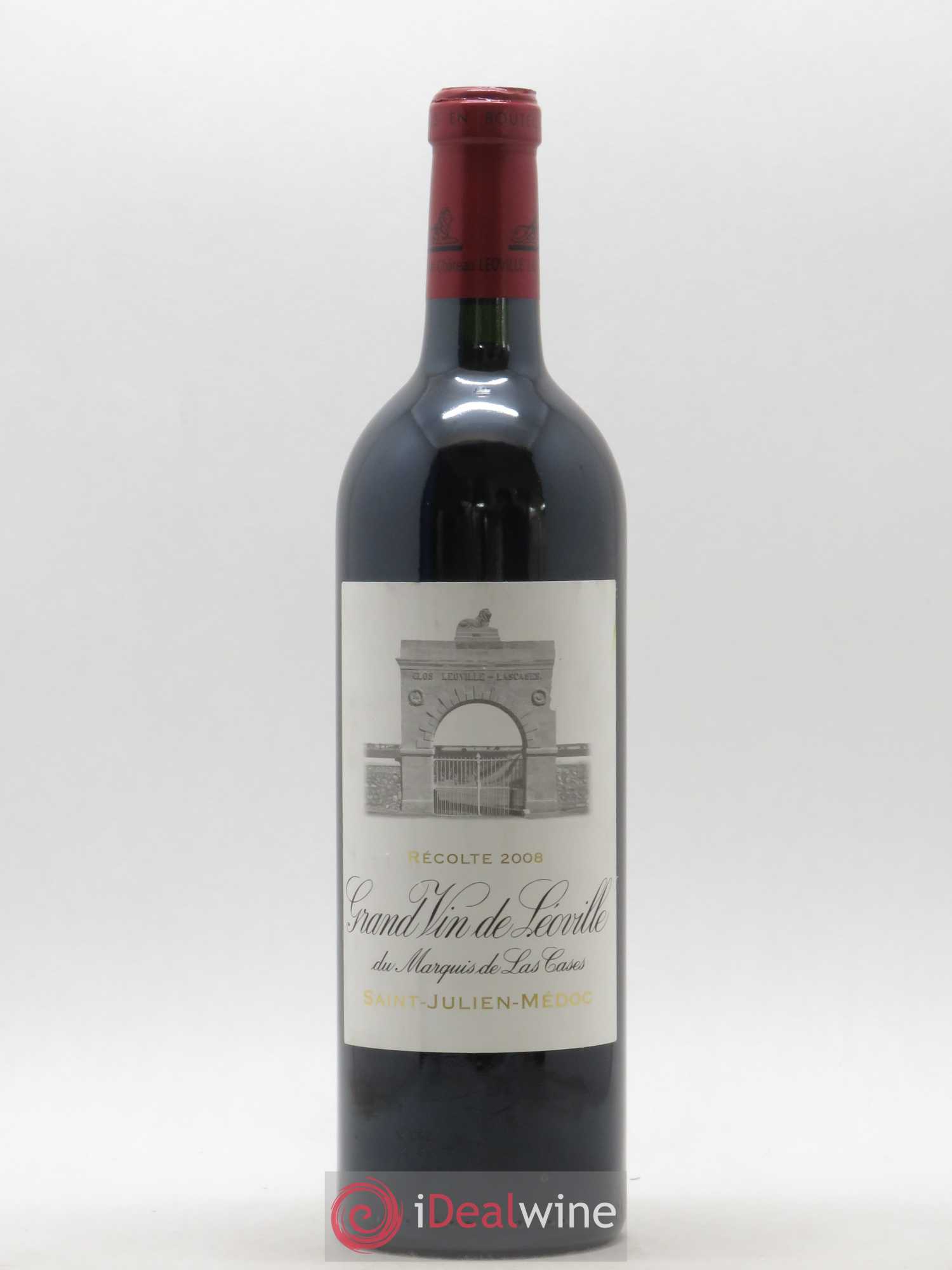 Château Léoville Las Cases 2ème Grand Cru Classé 2008 - Lot de 1 bouteille - 0