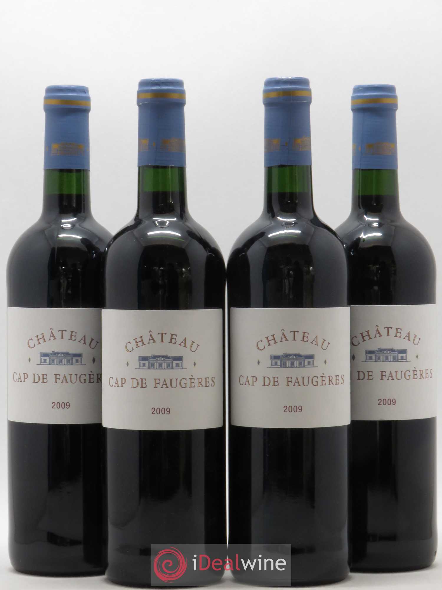 Château Cap de Faugères 2009 - Lot de 4 bouteilles - 0