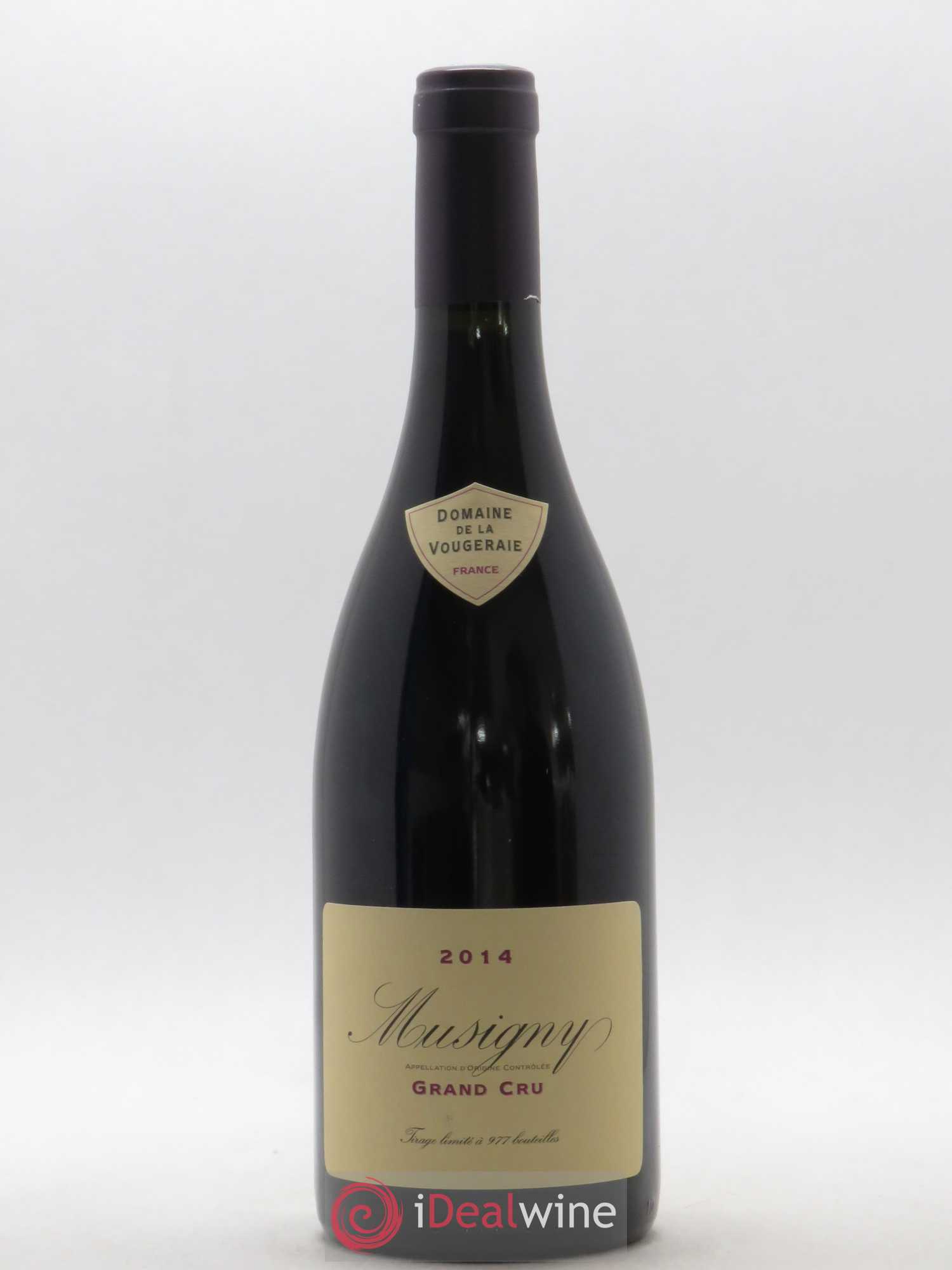 Musigny Grand Cru La Vougeraie 2014 - Lot de 1 bouteille - 0
