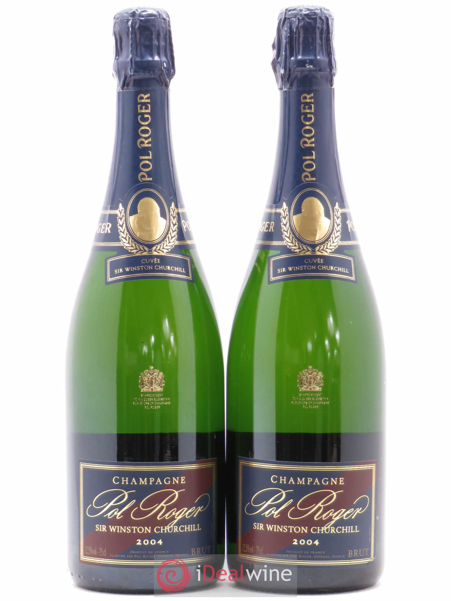 Cuvée Winston Churchill Pol Roger 2004 - Lot de 2 bouteilles - 0