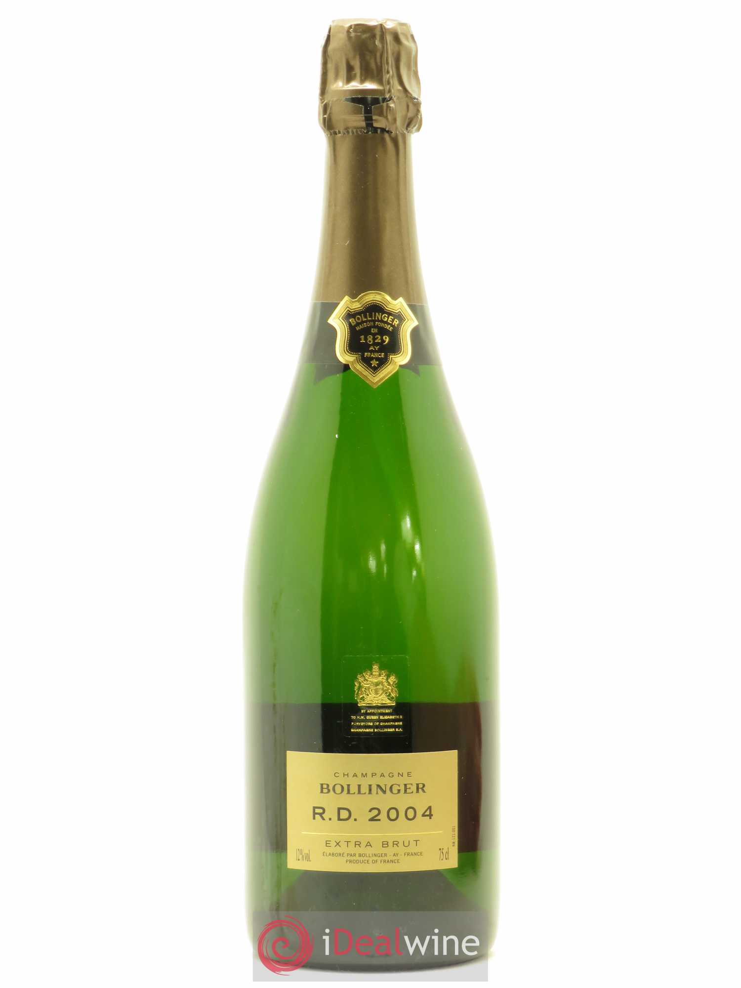 R.D. Extra-Brut Bollinger 2004 - Lot de 1 bouteille - 0