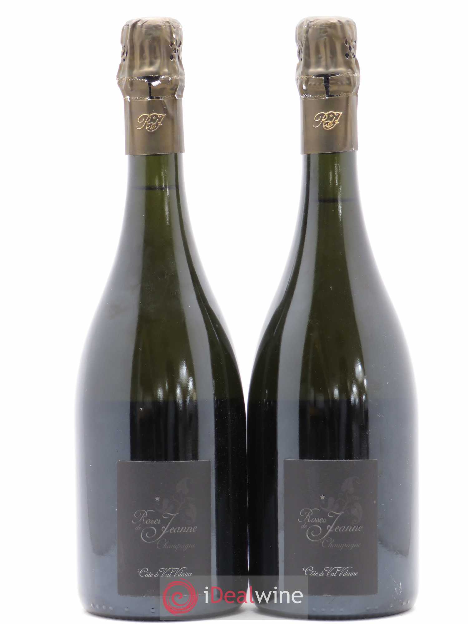 Roses de Jeanne Côte de Val Vilaine Blanc de Noirs Cédric Bouchard 2013 - Lot de 2 bouteilles - 0
