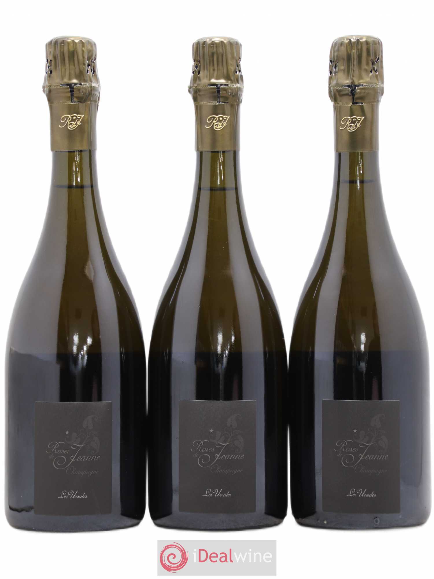 Roses de Jeanne Les Ursules Blanc de Noirs Brut Cédric Bouchard 2012 - Lot de 3 bouteilles - 0