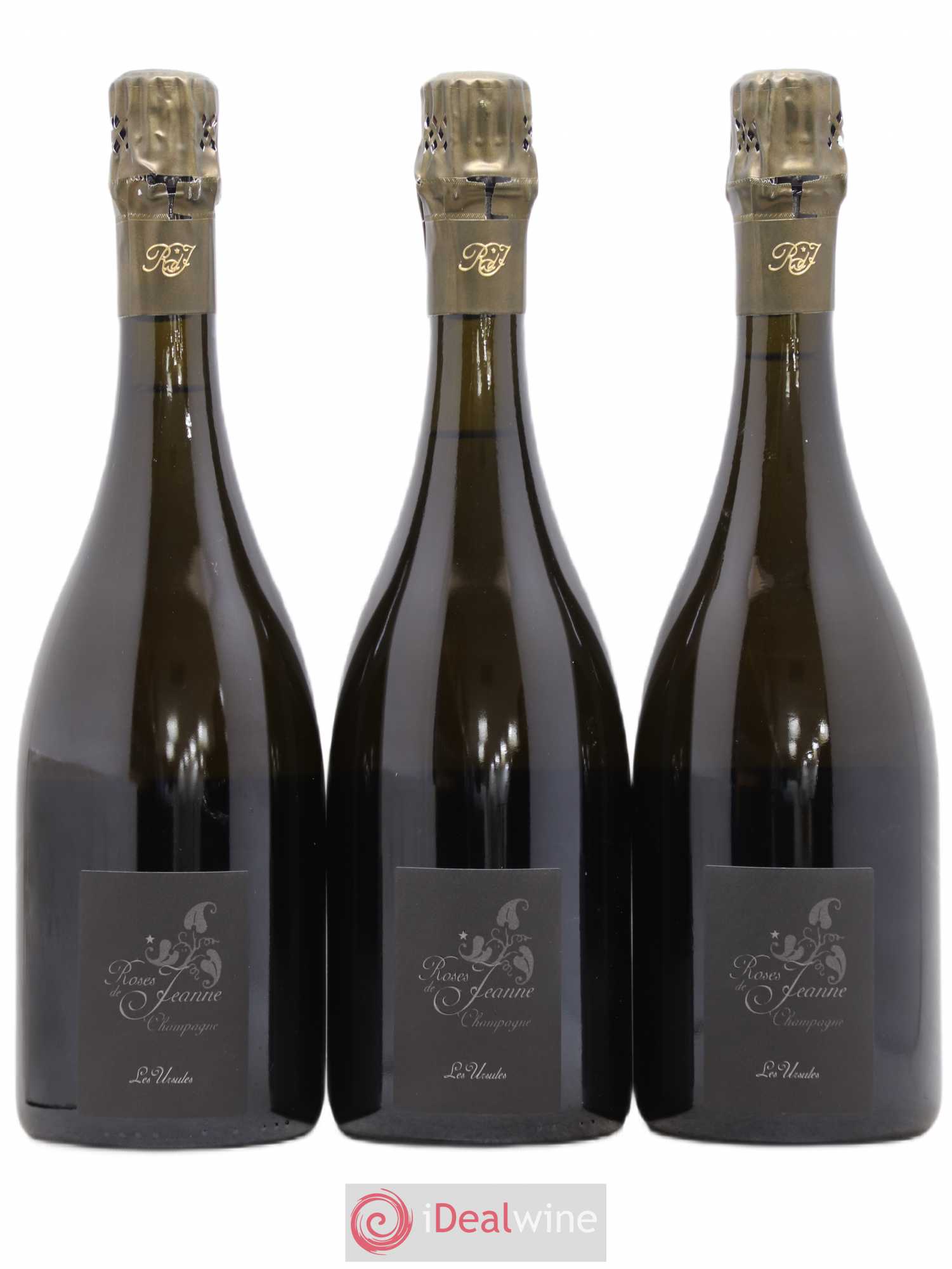 Roses de Jeanne Les Ursules Blanc de Noirs Brut Cédric Bouchard 2015 - Lot de 3 bouteilles - 0