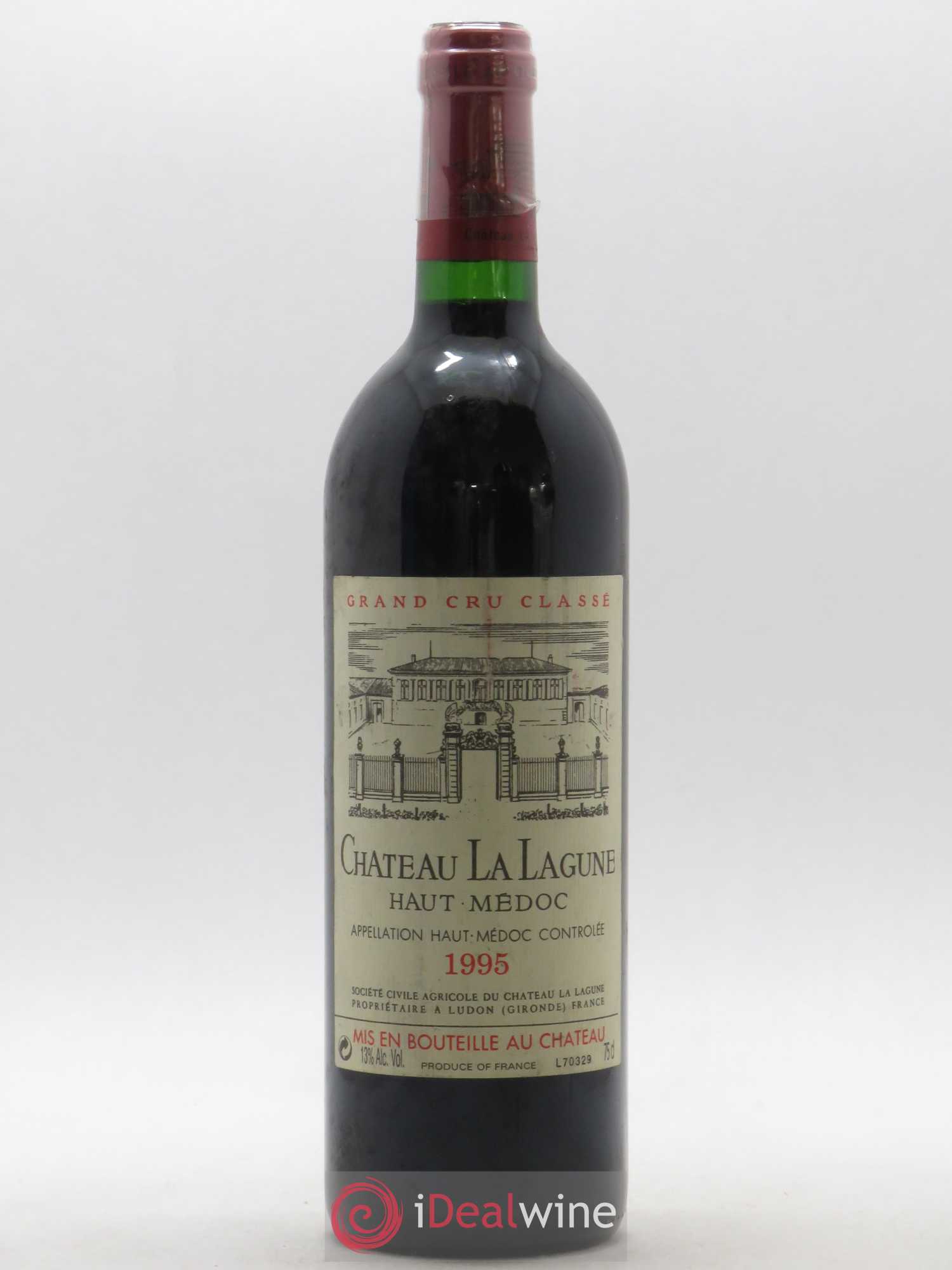 Château la Lagune 3ème Grand Cru Classé 1995 - Lot de 1 bouteille - 0