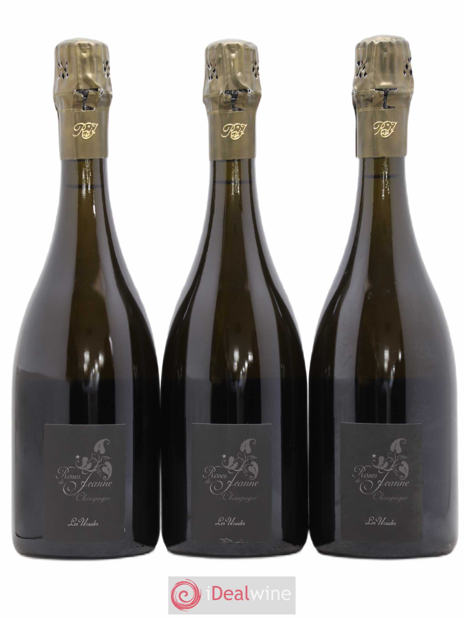 Roses de Jeanne Les Ursules Blanc de Noirs Brut Cédric Bouchard 2015 - Lot de 3 bouteilles - 0
