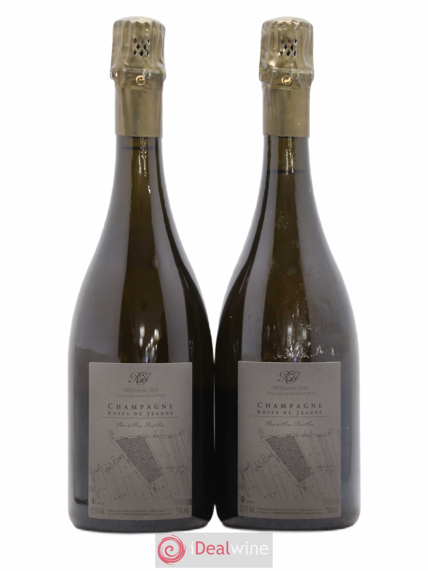 Roses de Jeanne Les Ursules Blanc de Noirs Brut Cédric Bouchard 2015 - Lot de 2 bouteilles - 1