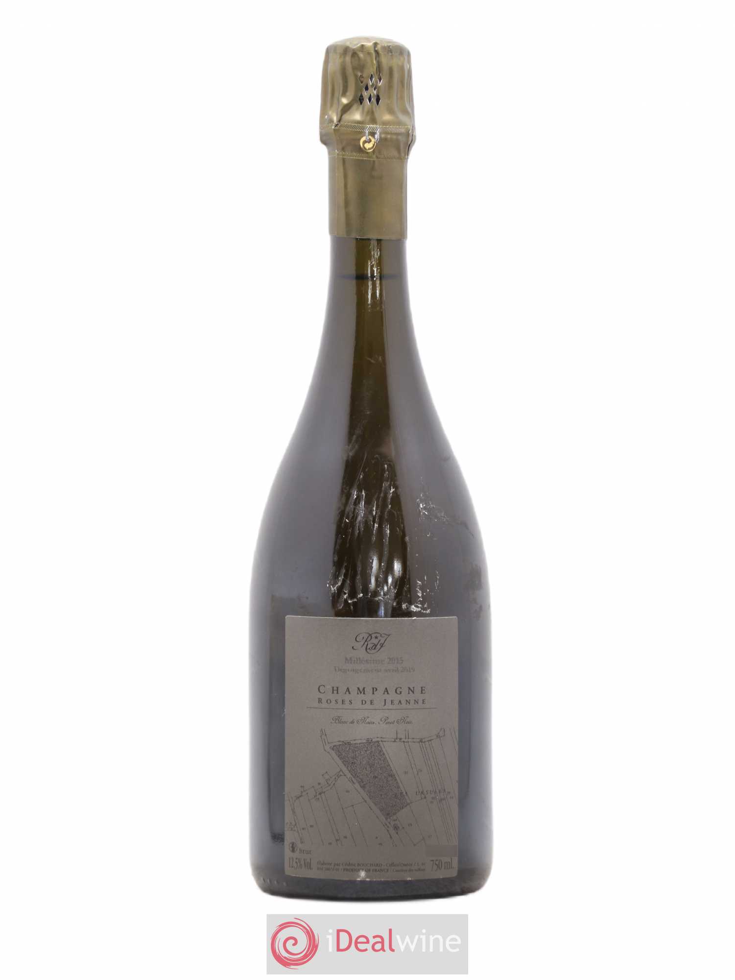 Roses de Jeanne Les Ursules Blanc de Noirs Brut Cédric Bouchard 2015 - Lot de 1 bouteille - 1