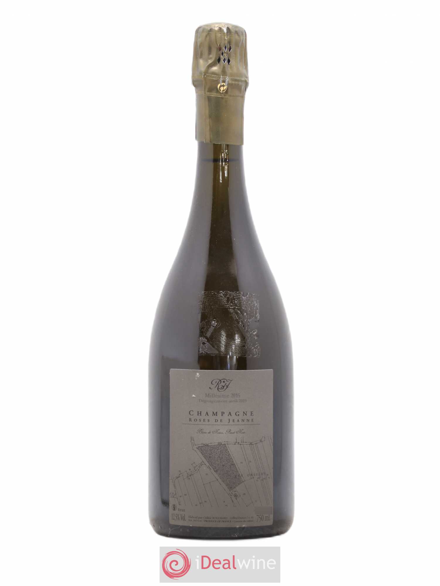 Roses de Jeanne Les Ursules Blanc de Noirs Brut Cédric Bouchard 2015 - Lot de 1 bouteille - 1