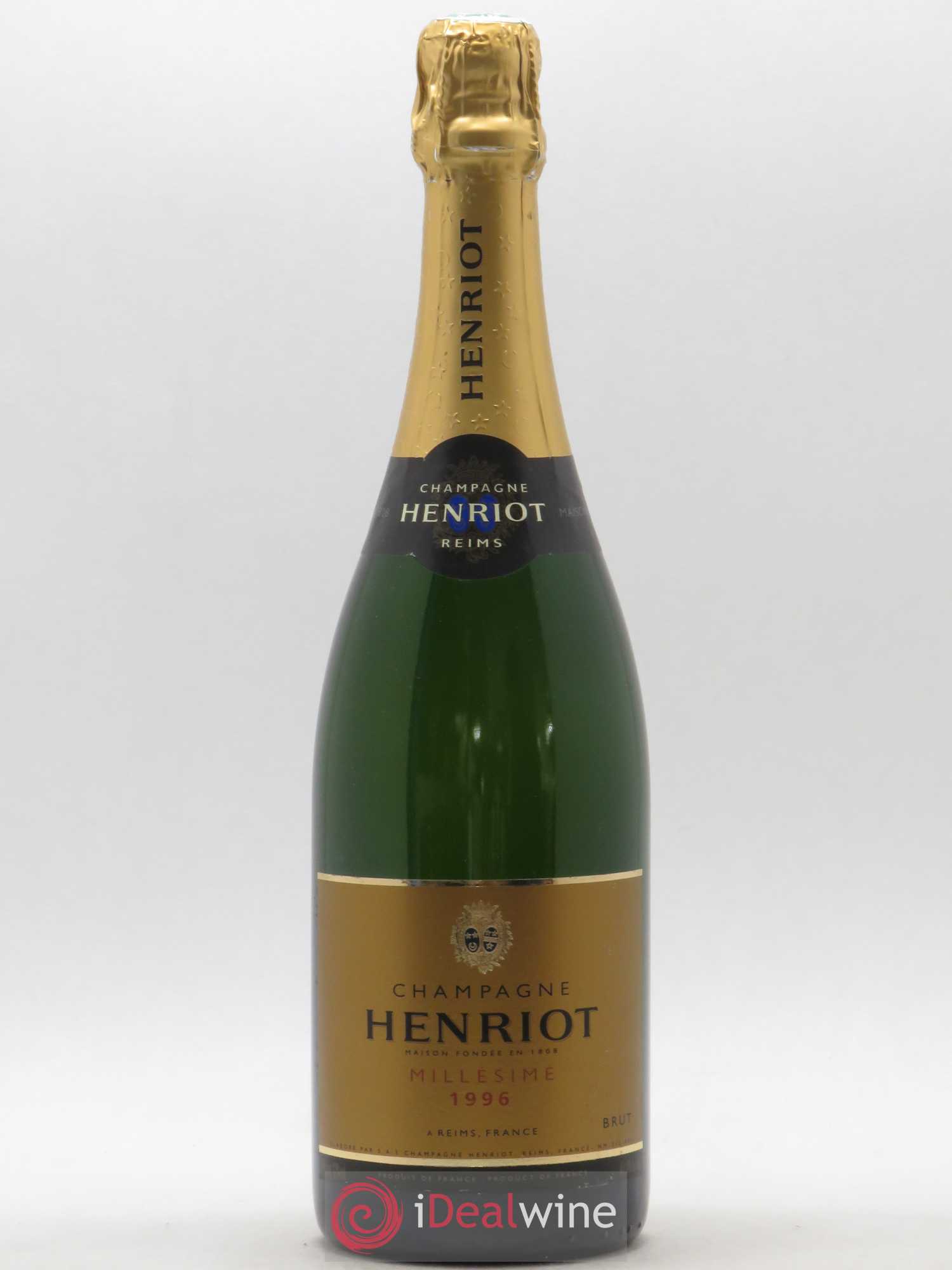 Brut Millésimé Henriot 1996 - Lot of 1 bottle - 0