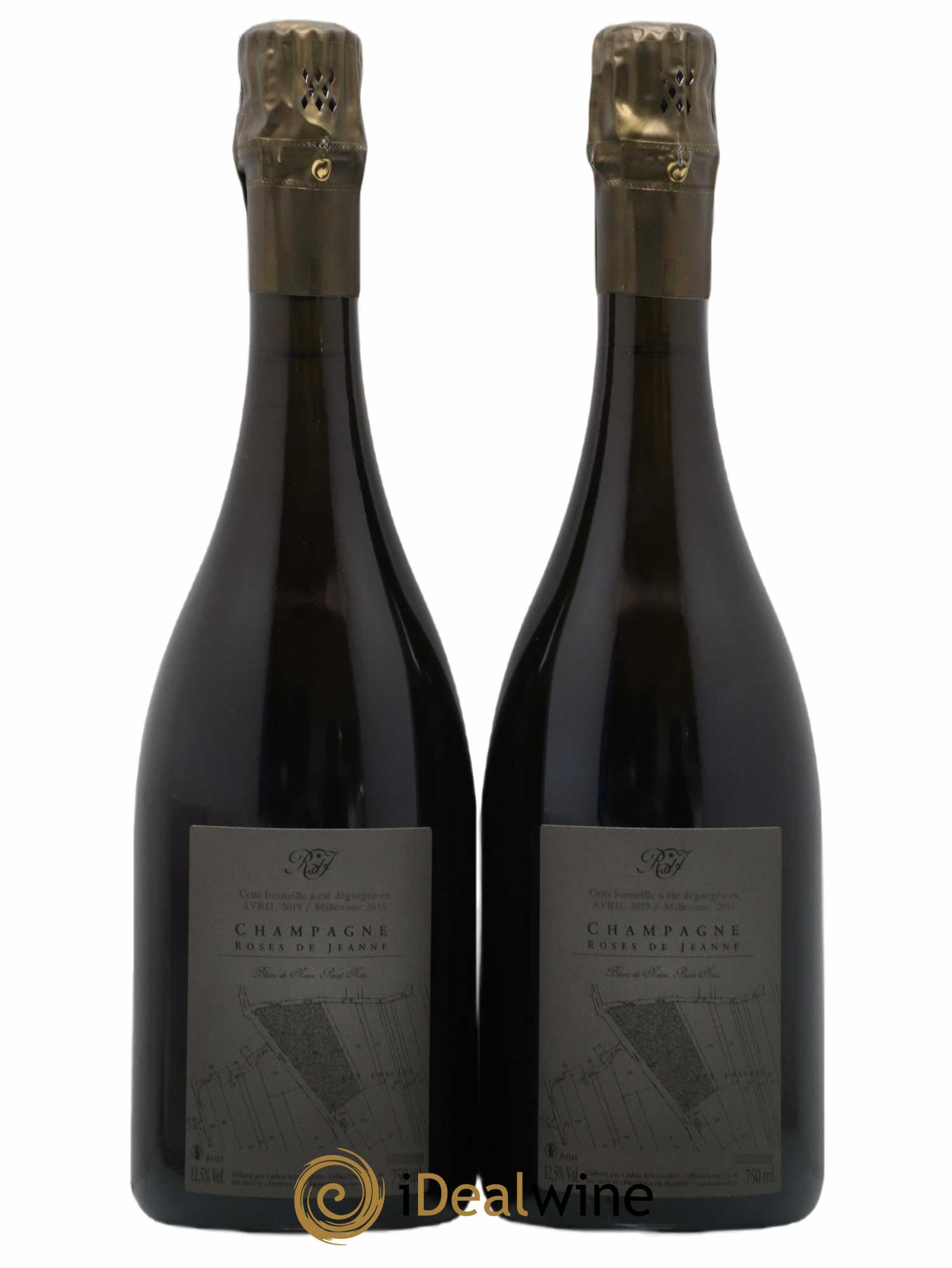 Roses de Jeanne Les Ursules Blanc de Noirs Brut Cédric Bouchard 2015 - Lot de 2 bouteilles - 1