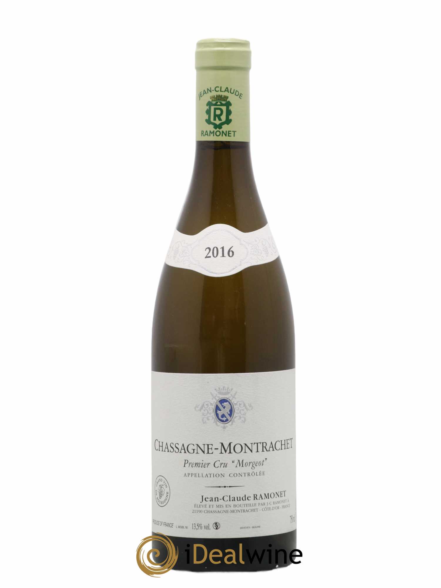 Chassagne-Montrachet 1er Cru Morgeot Ramonet (Domaine) 2016 - Lot de 1 bouteille - 0