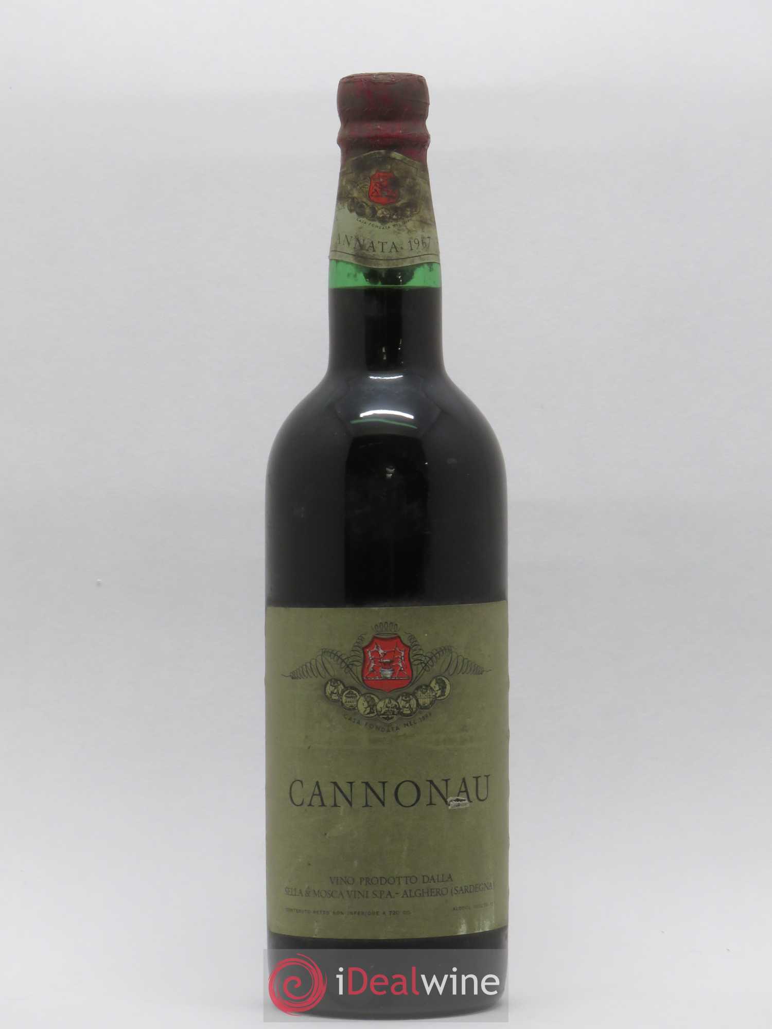 Sardaigne Cannonau Sella & Mosca 1967 - Posten von 1 Flasche - 0
