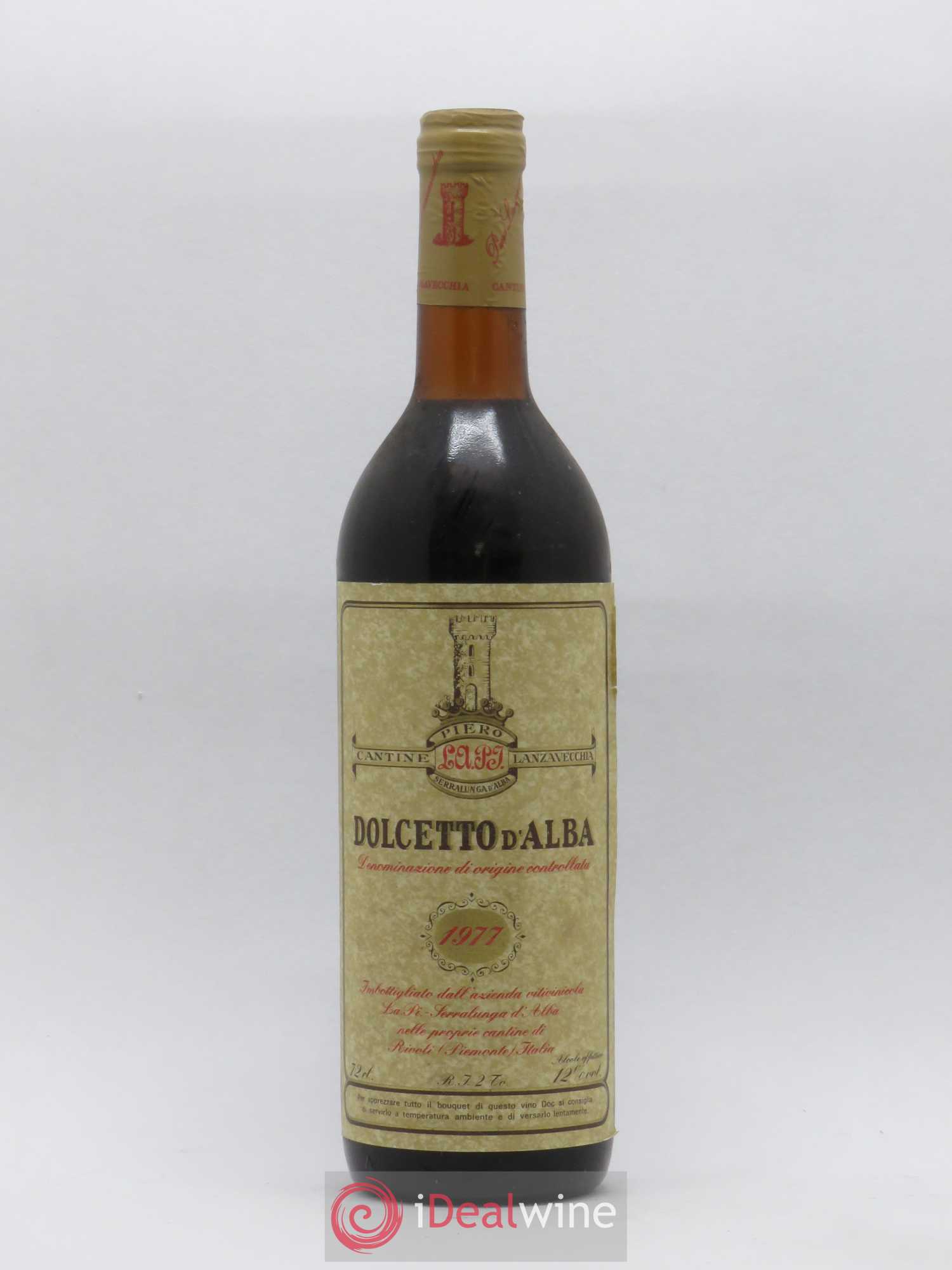 Dolcetto d'Alba DOC Lanzavecchia Piero 1977 - Posten von 1 Flasche - 0