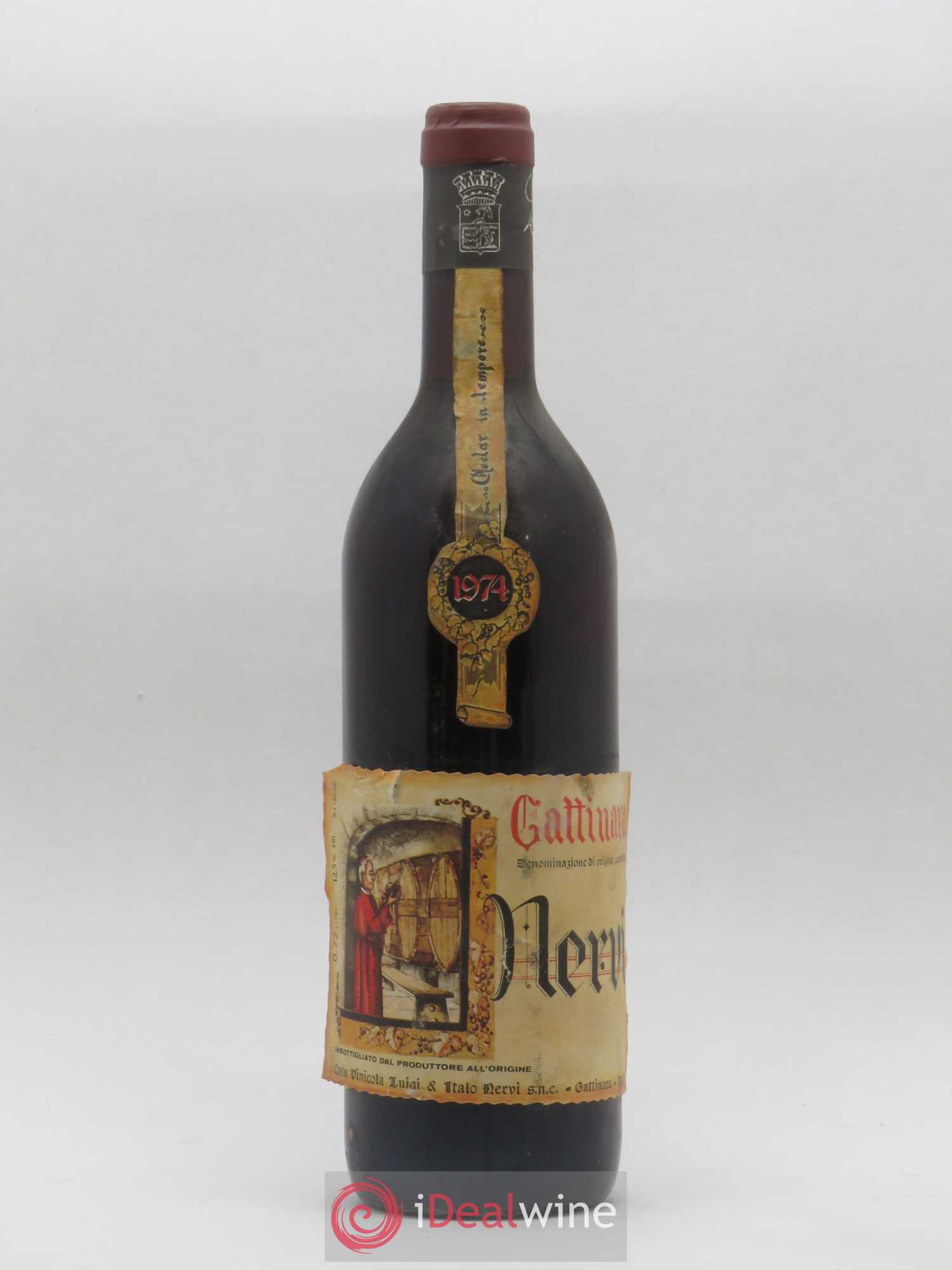 Gattinara DOCG Nervi Conterno 1974 - Lot de 1 bouteille - 0