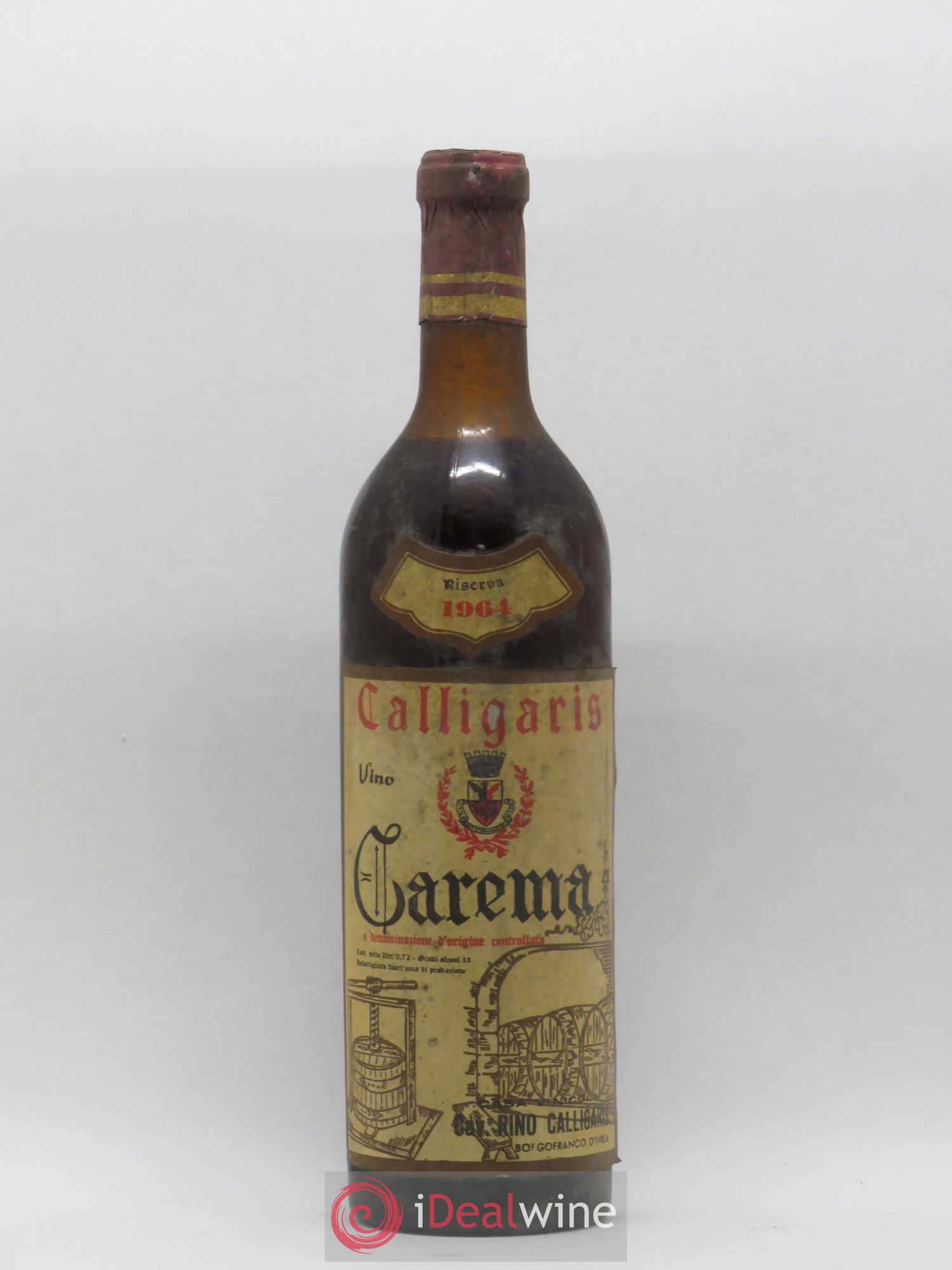 Piémont Carema Riserva Calligaris 1964 - Lot de 1 bouteille - 0