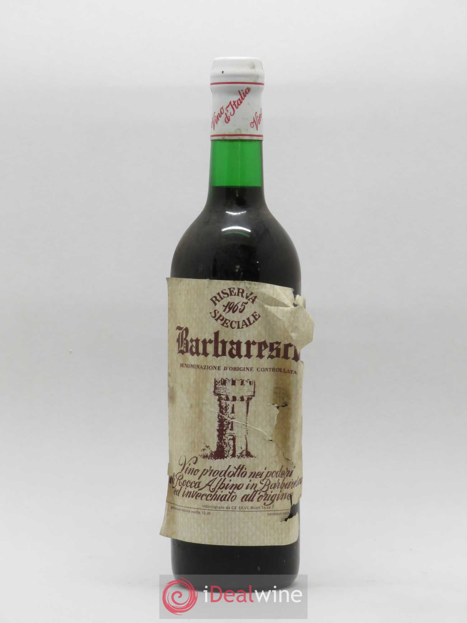 Barbaresco DOCG Albino Rocca Riserva Speciale 1965 - Lot of 1 bottle - 0