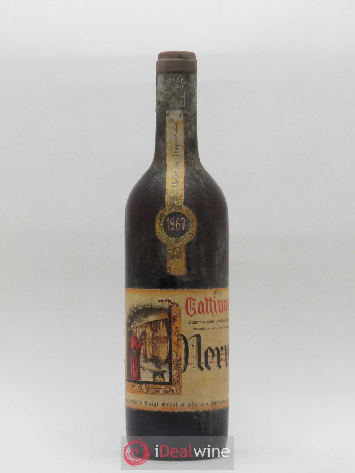 Gattinara DOCG Nervi Conterno 1967 - Lot de 1 bouteille - 0