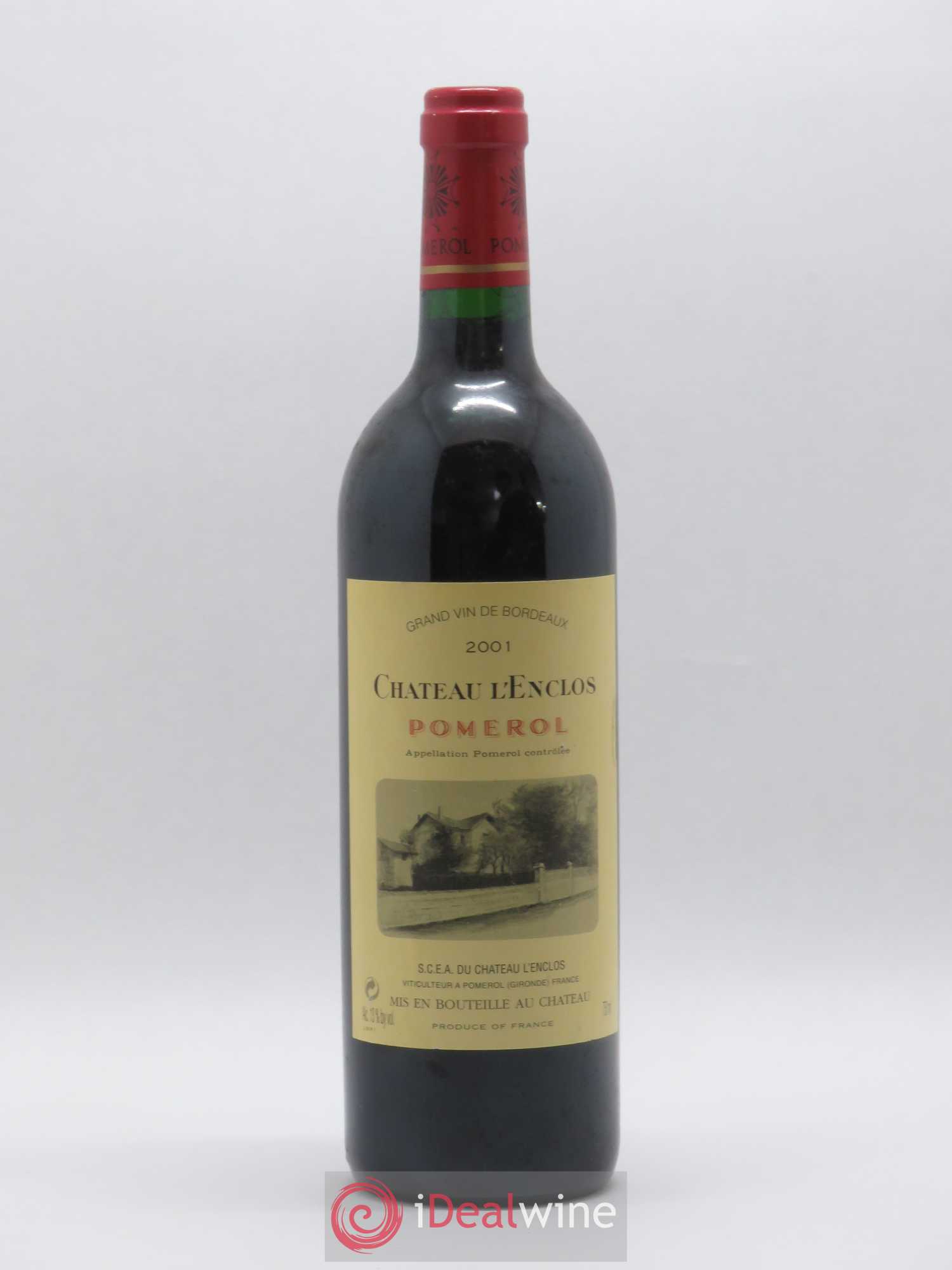 Château l' Enclos 2001 - Lot de 1 bouteille - 0