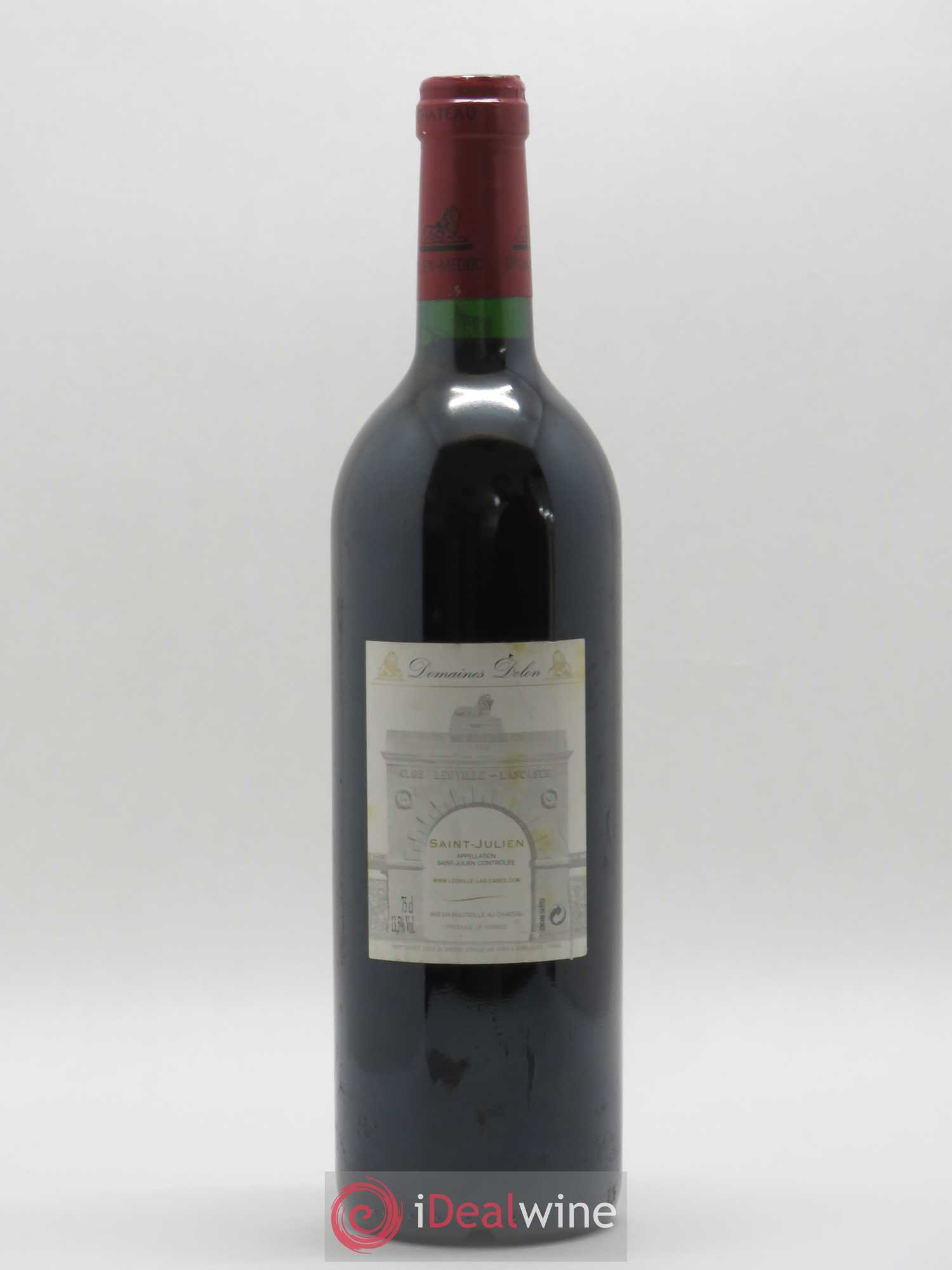 Château Léoville Las Cases 2ème Grand Cru Classé 2002 - Lot de 1 bouteille - 1