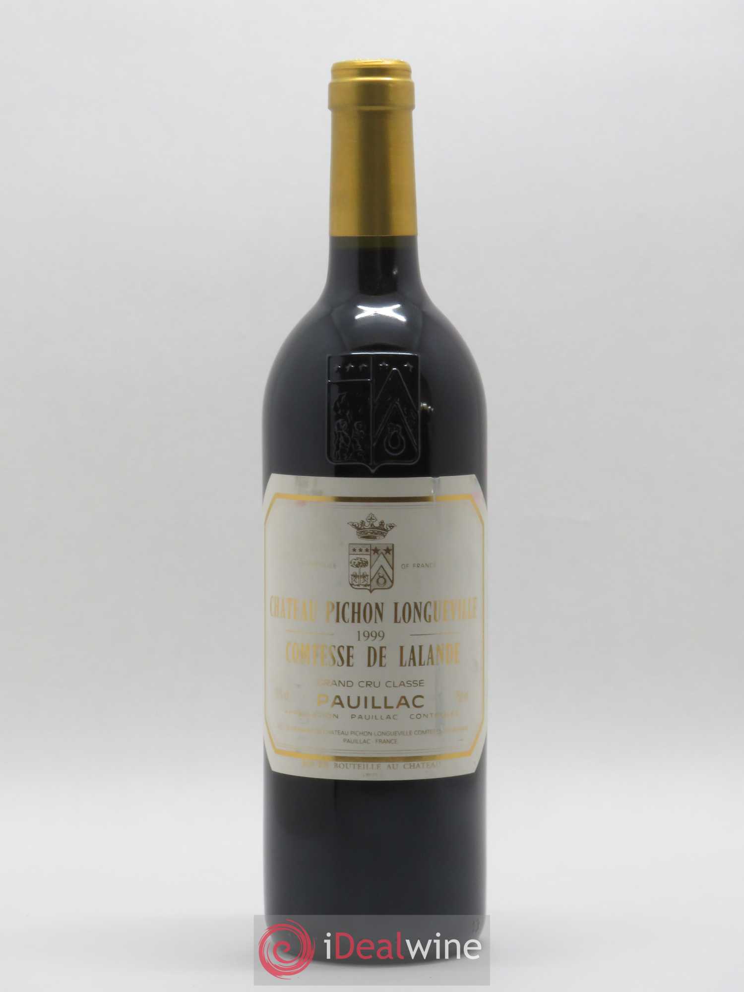 Château Pichon Longueville Comtesse de Lalande 2ème Grand Cru Classé 1999 - Lot de 1 bouteille - 0