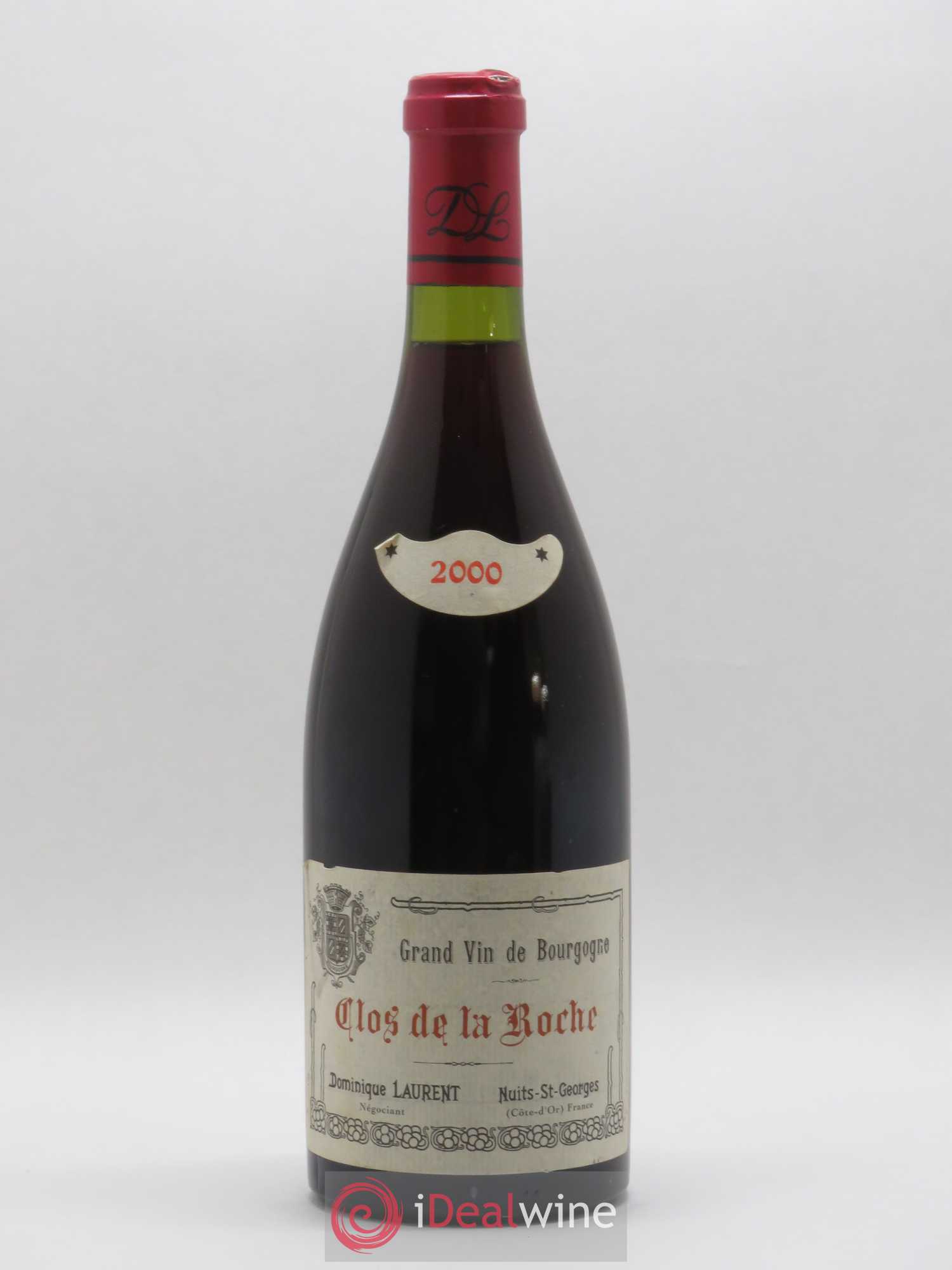 Clos de la Roche Grand Cru Dominique Laurent 2000 - Lot de 1 bouteille - 0